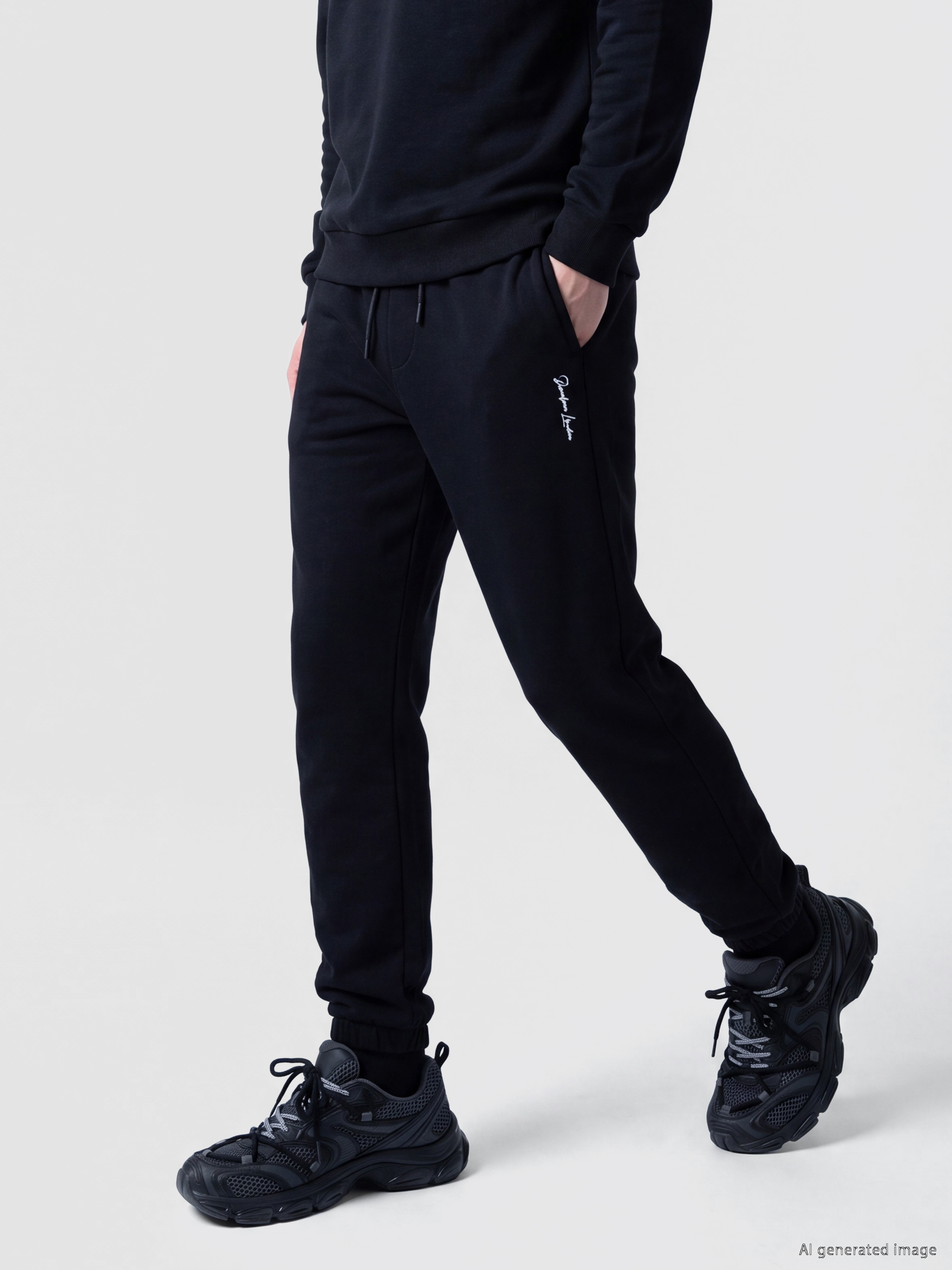 XSIDE Regular Fit Nakışlı Erkek Jogger Eşofman Altı
