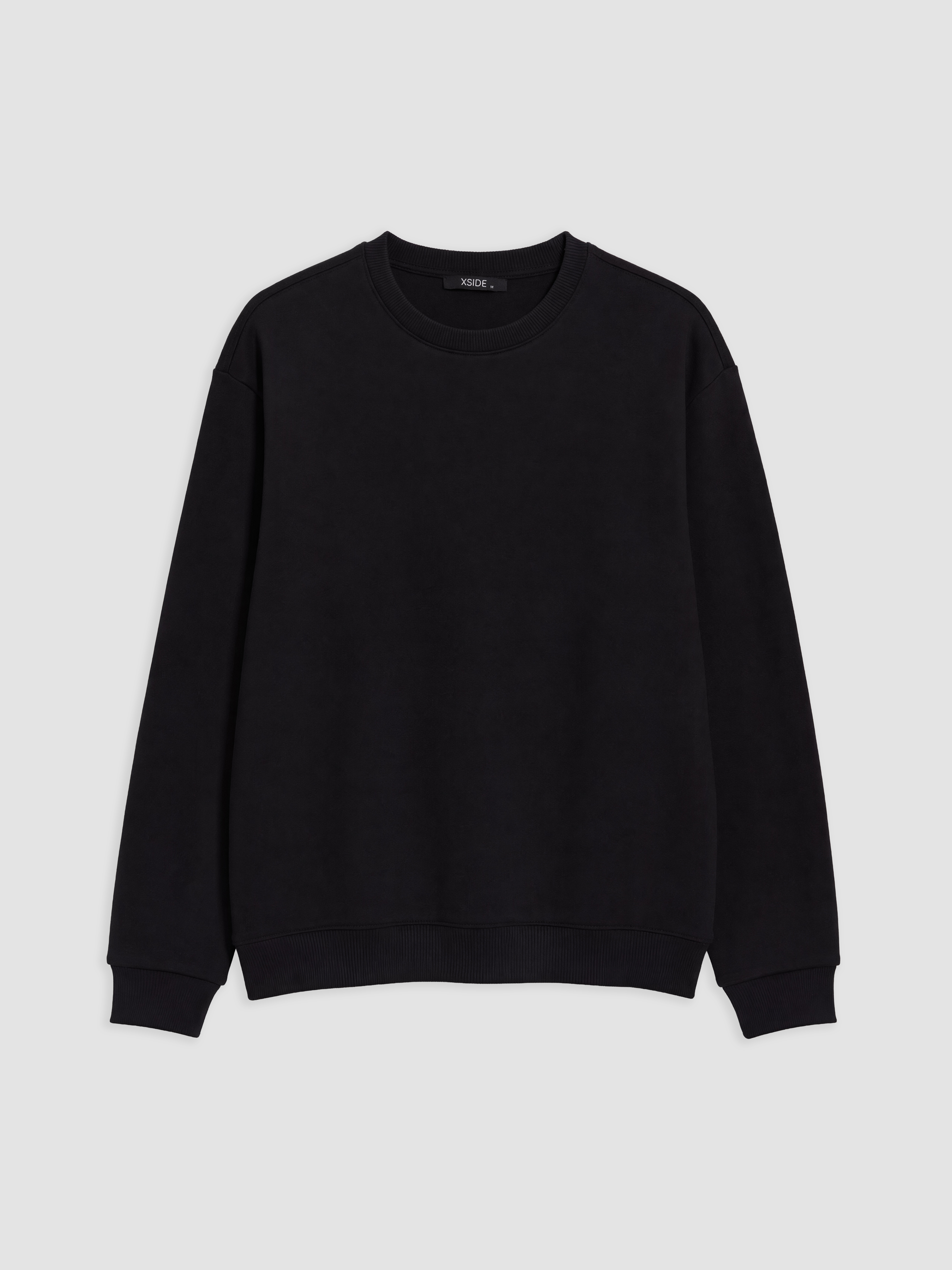 XSIDE Bisiklet Yaka Erkek Kalın Sweatshirt görsel 5