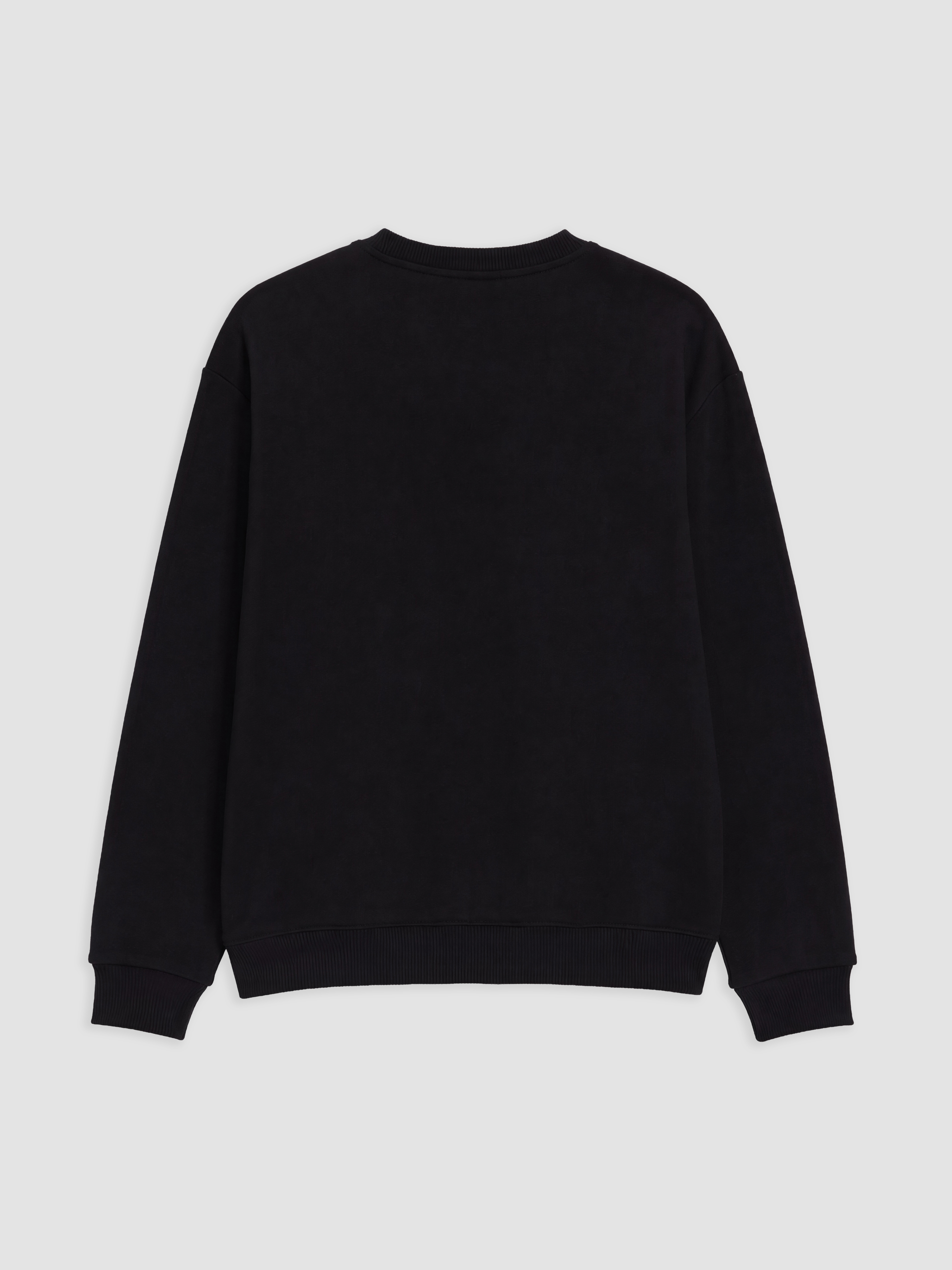 XSIDE Bisiklet Yaka Erkek Kalın Sweatshirt görsel 6