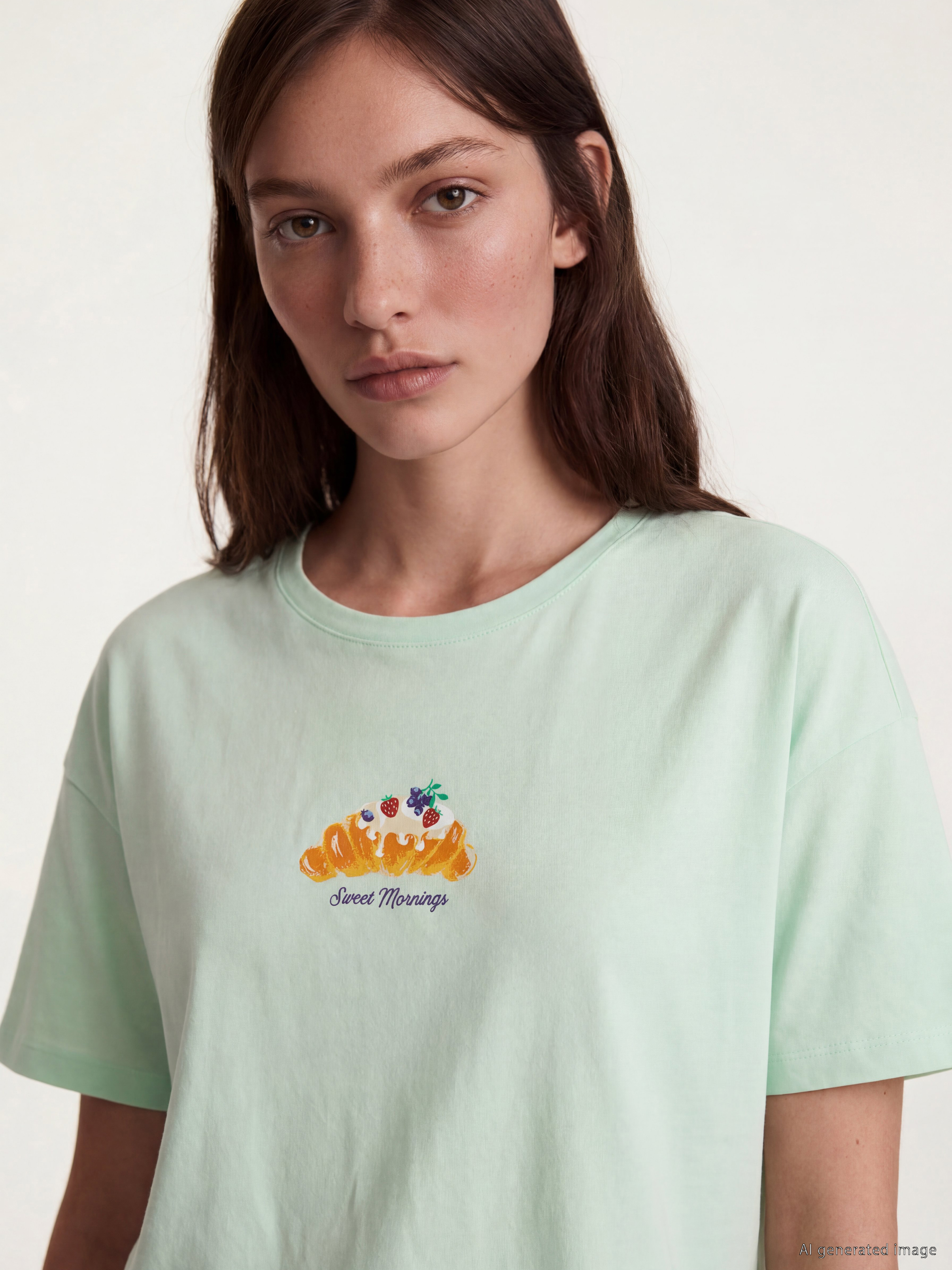LCW DREAM Baskılı Kadın Şortlu Pijama Takımı görsel 3