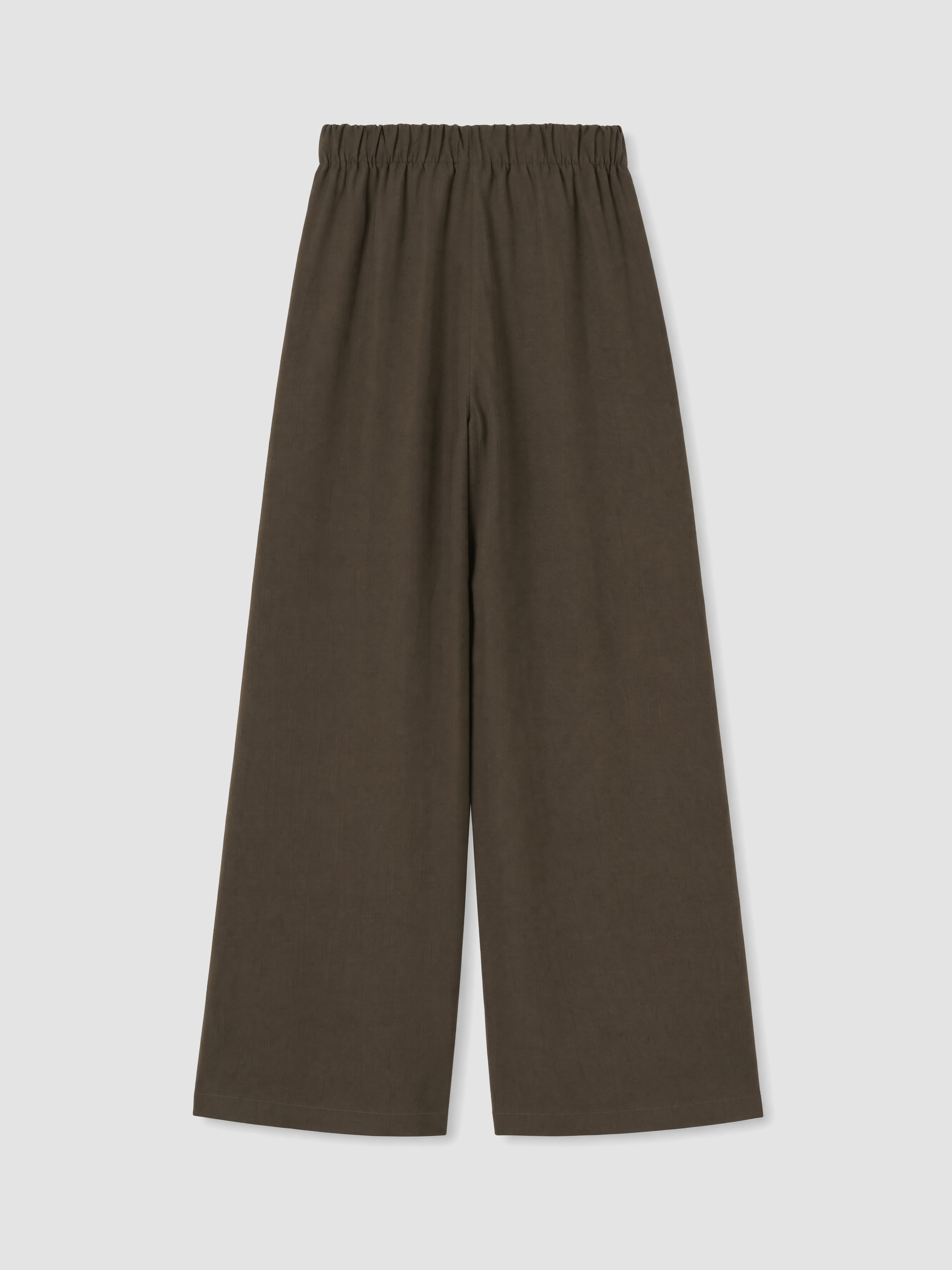 LCWAIKIKI Classic Beli Lastikli Geniş Paça Kadın Pantolon görsel 7