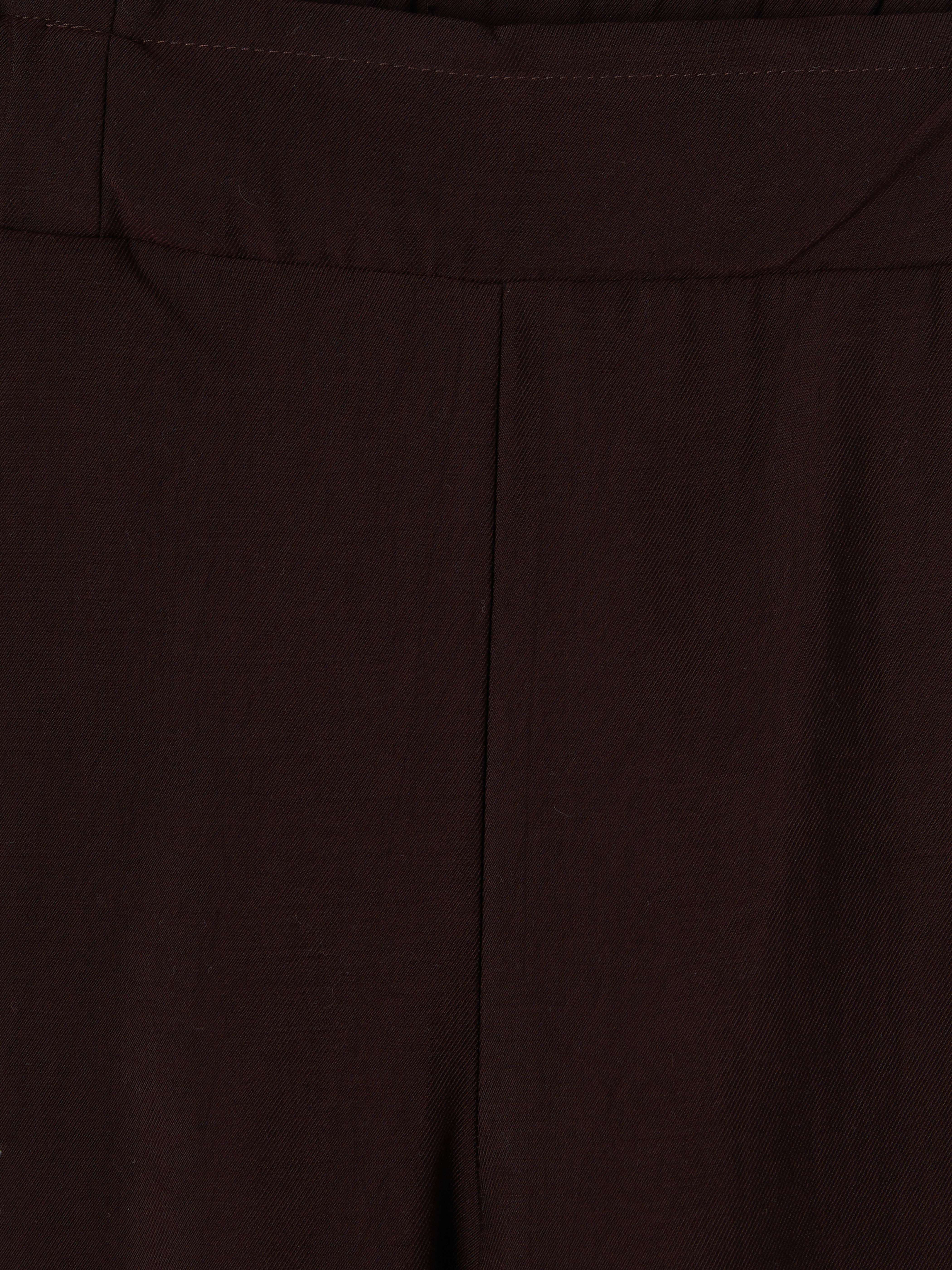 LCWAIKIKI Classic Beli Lastikli Geniş Paça Kadın Pantolon görsel 6