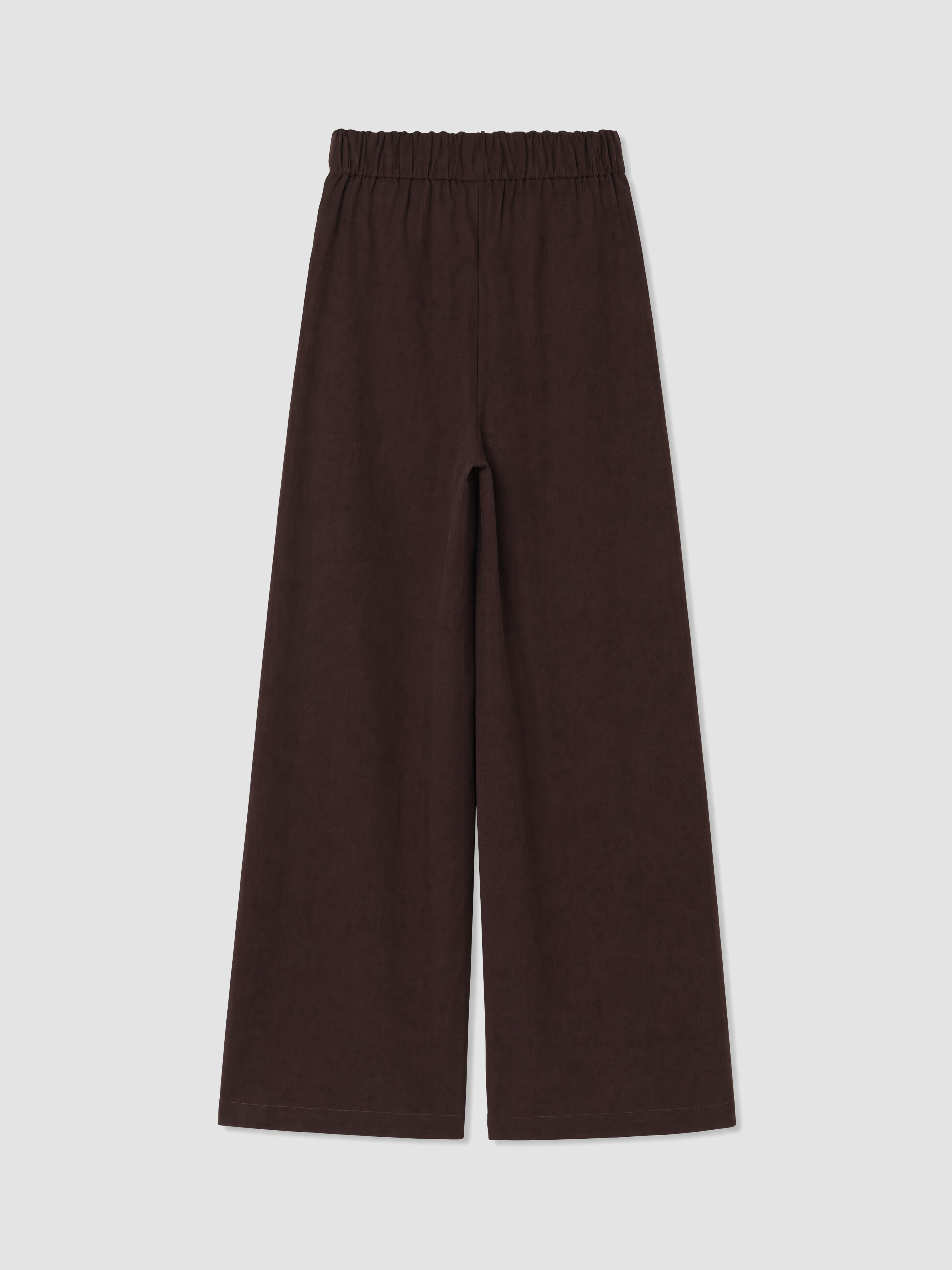 LCWAIKIKI Classic Beli Lastikli Geniş Paça Kadın Pantolon görsel 7
