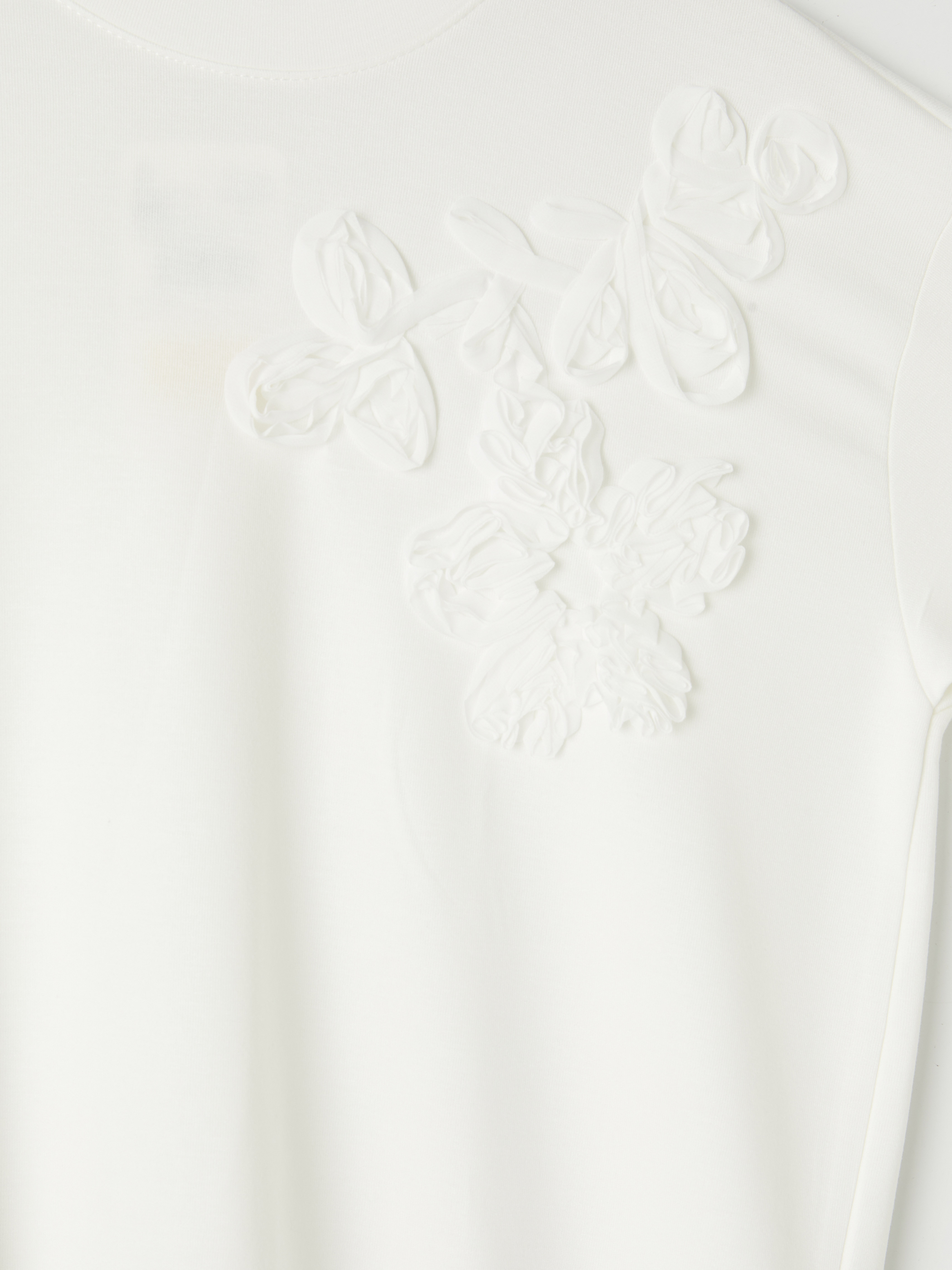 LCW Comfort Soft Touch Çiçek Aplikeli Bluz görsel 7