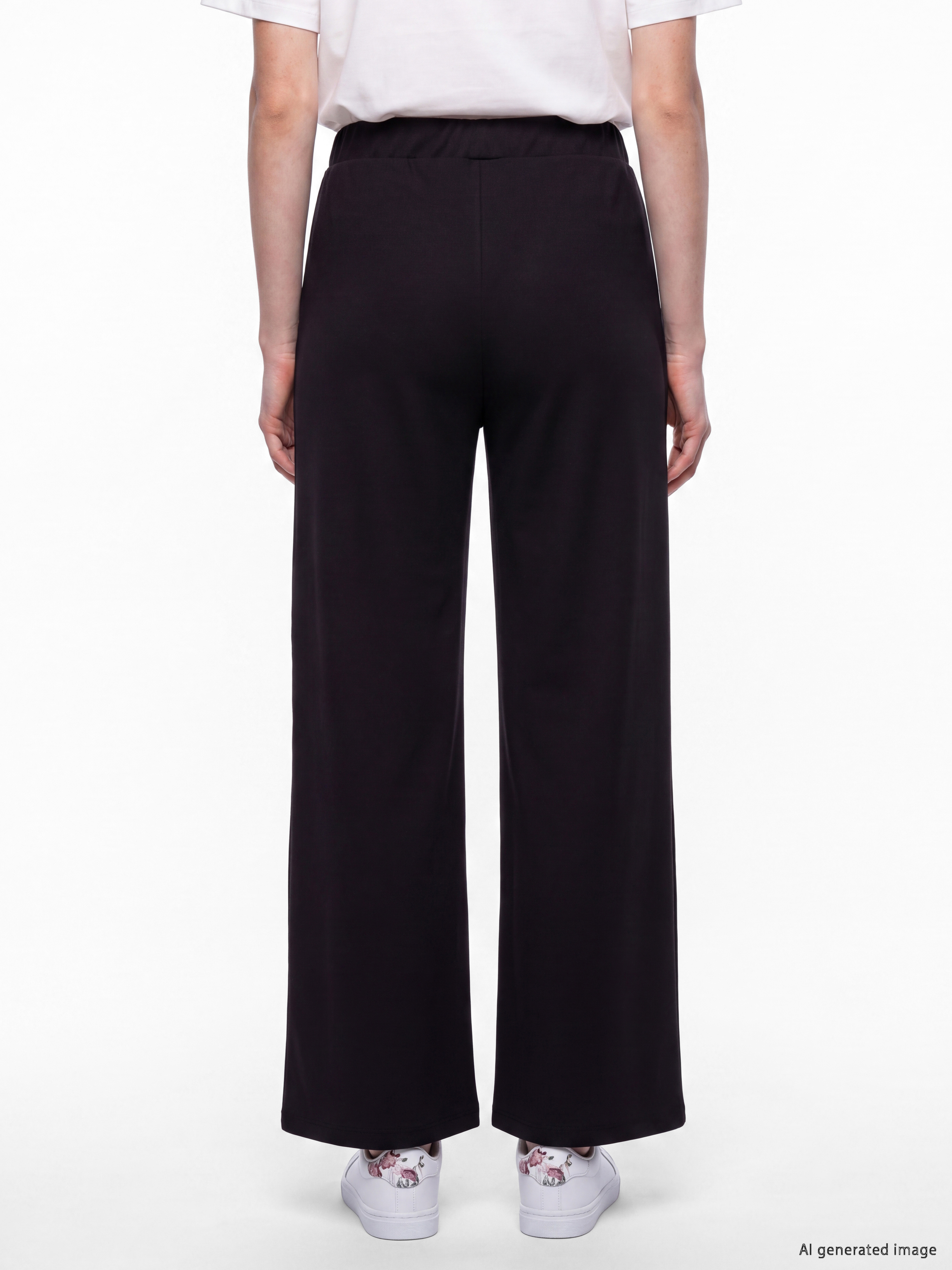 LCW Comfort Beli Lastikli Taşlı Kadın Eşofman Altı görsel 4