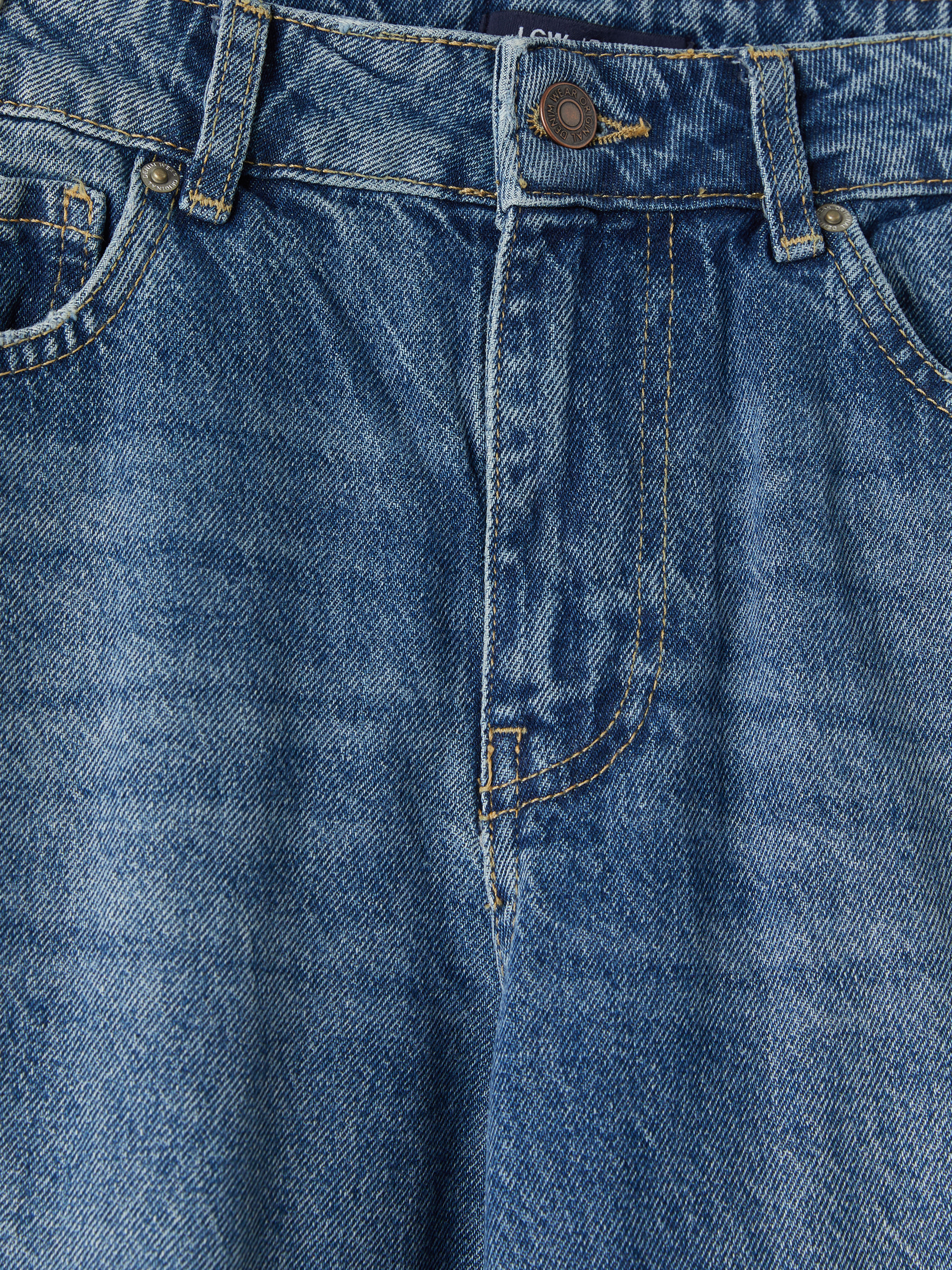 LCW Jeans Straight Fit Kadın Jean Pantolon görsel 6