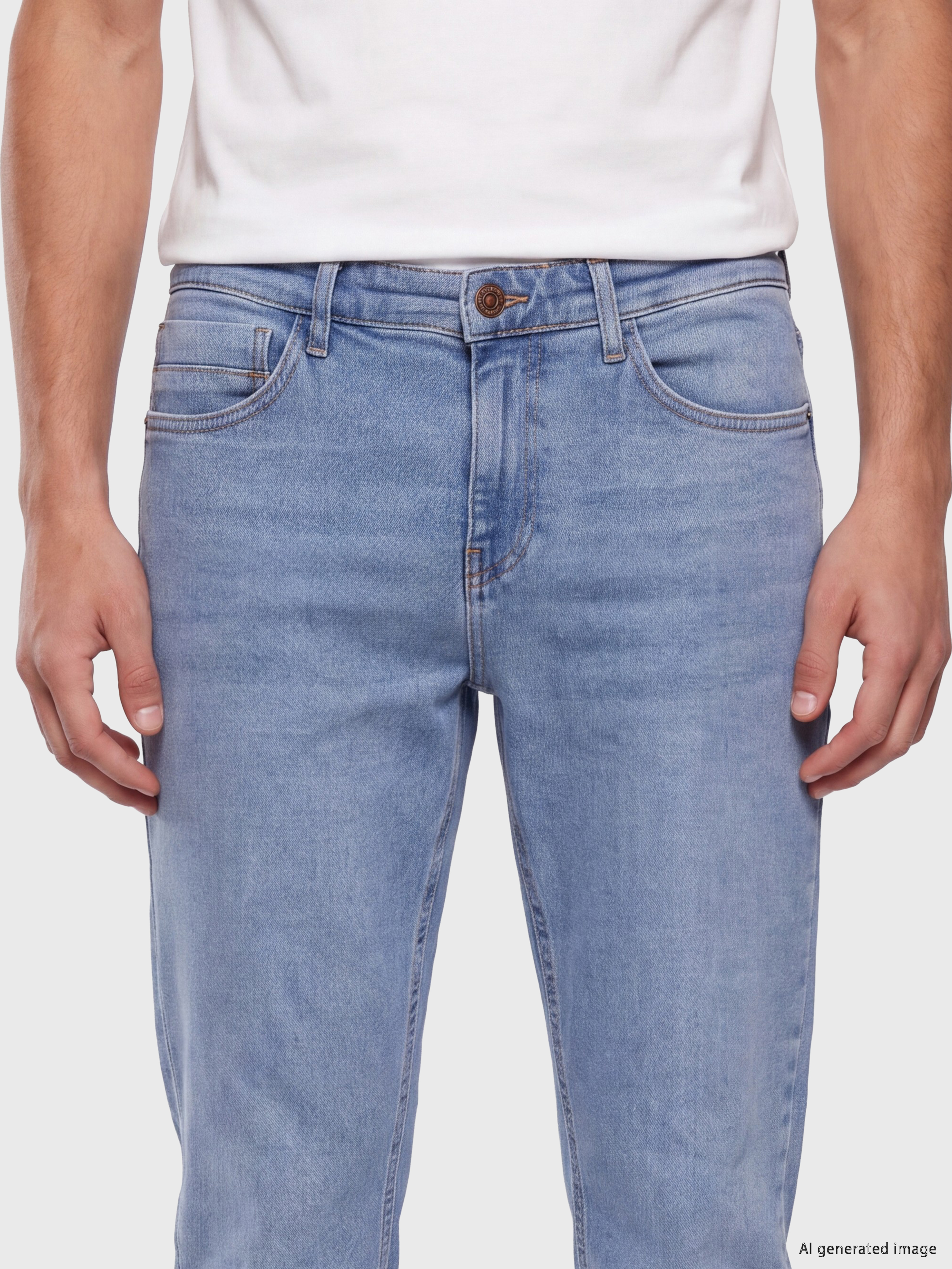 LCW Jeans 750 Slim Fit Erkek Jean Pantolon görsel 3