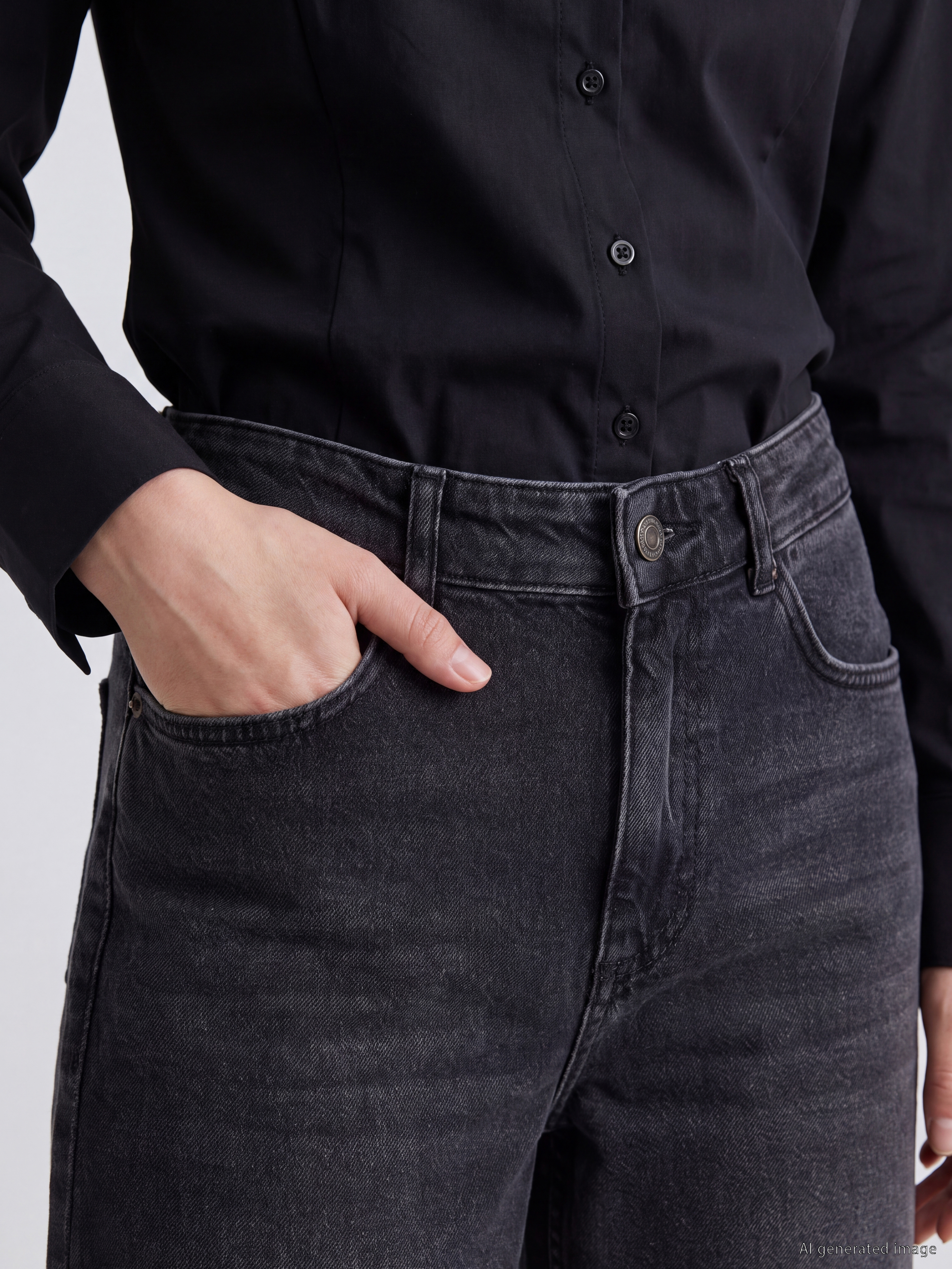 LCW Jeans Boyfriend Fit Kadın Jean Pantolon görsel 3