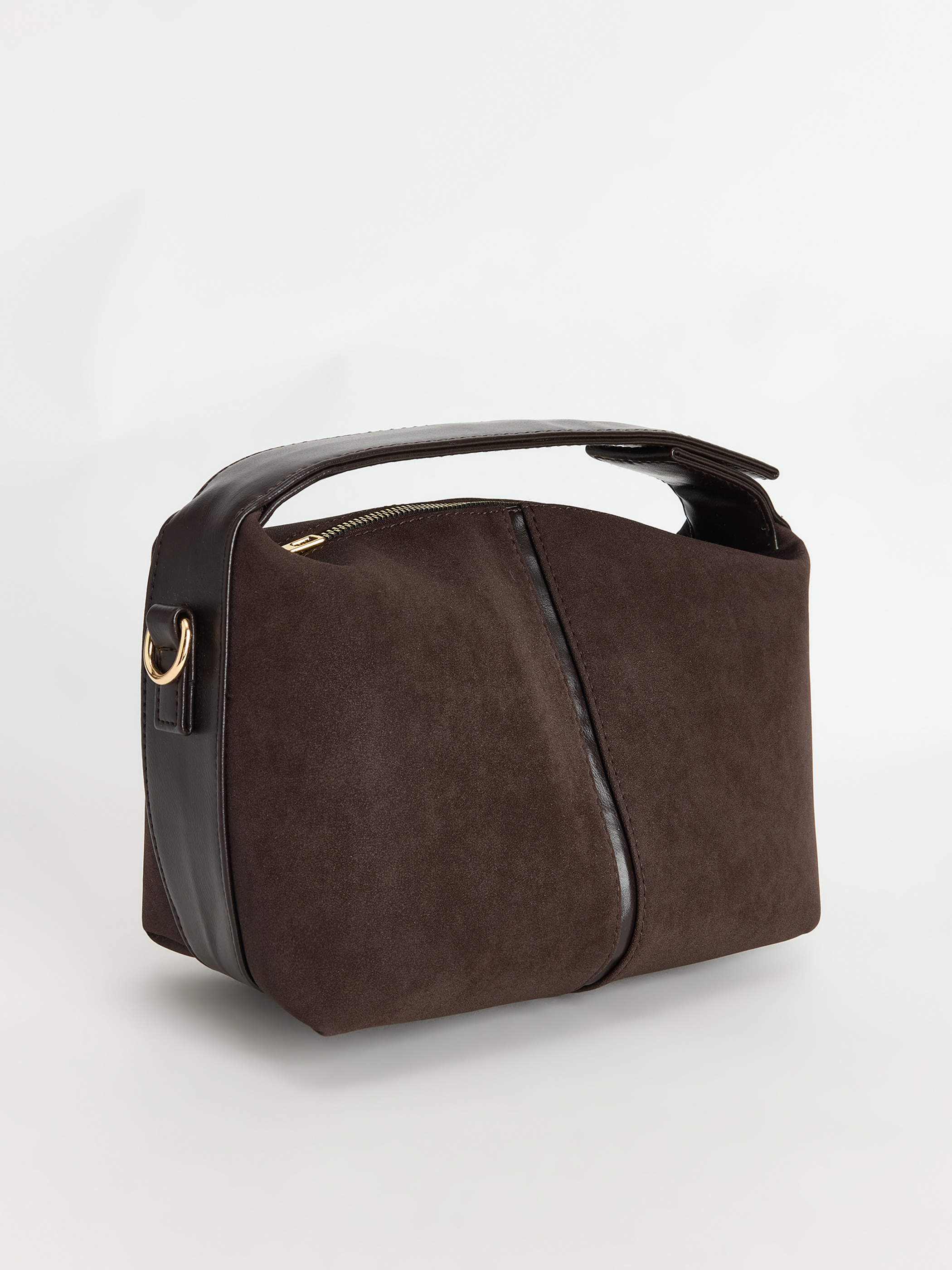LCW ACCESSORIES Süet Kadın Omuz Çantası görsel 3