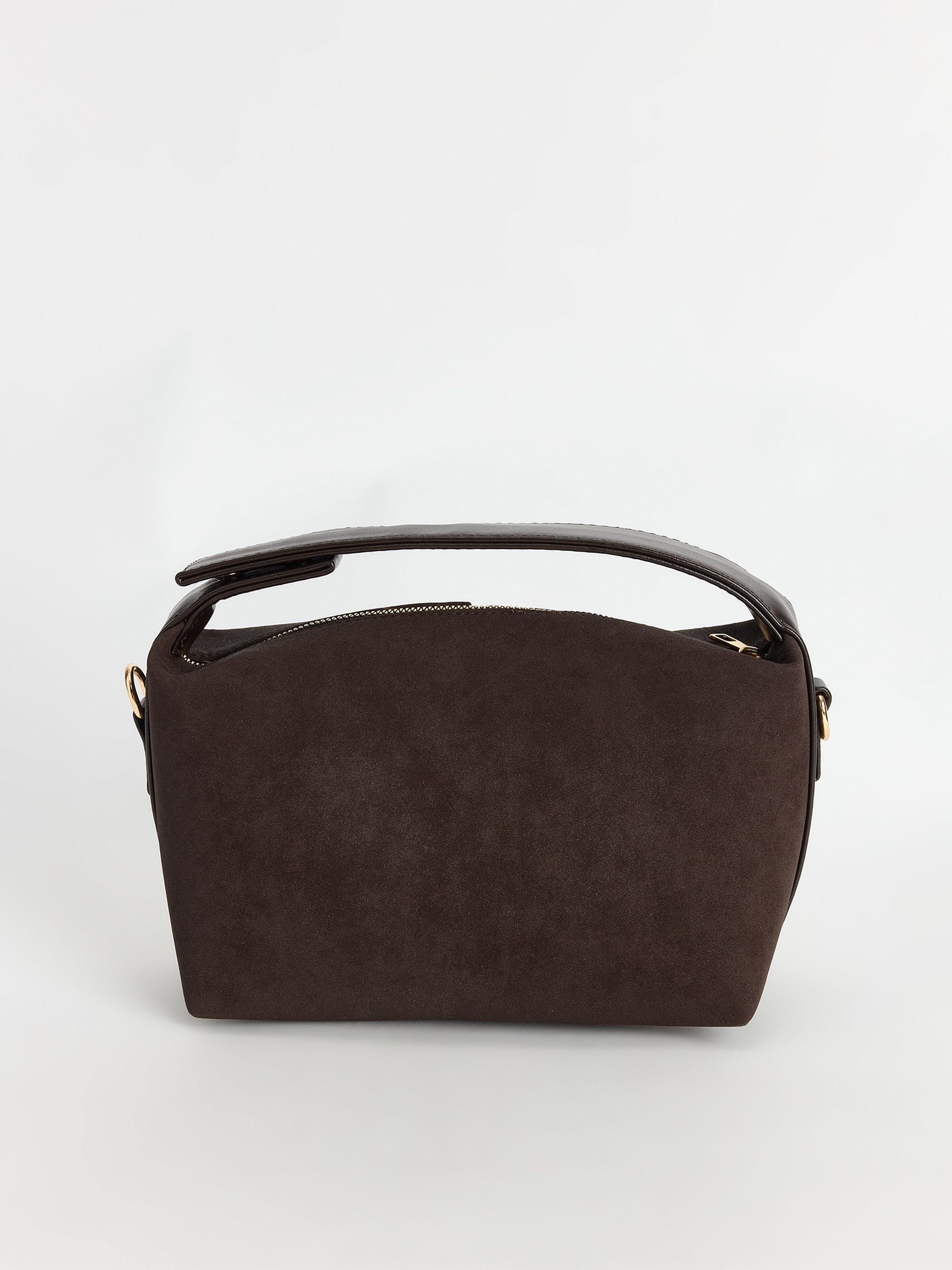 LCW ACCESSORIES Süet Kadın Omuz Çantası görsel 5