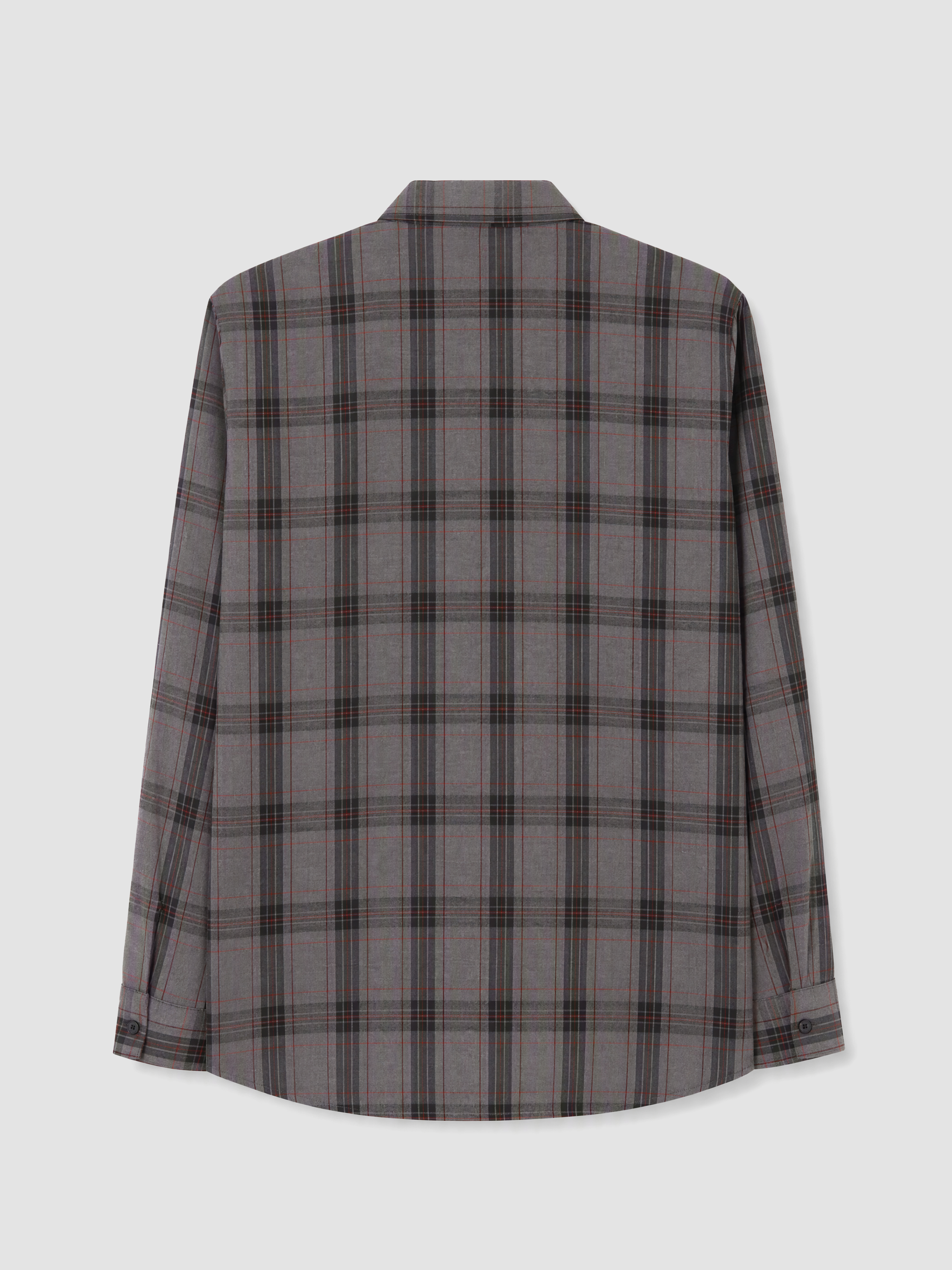 LCW ECO Regular Fit Ekose Erkek Gömlek Ceket görsel 6
