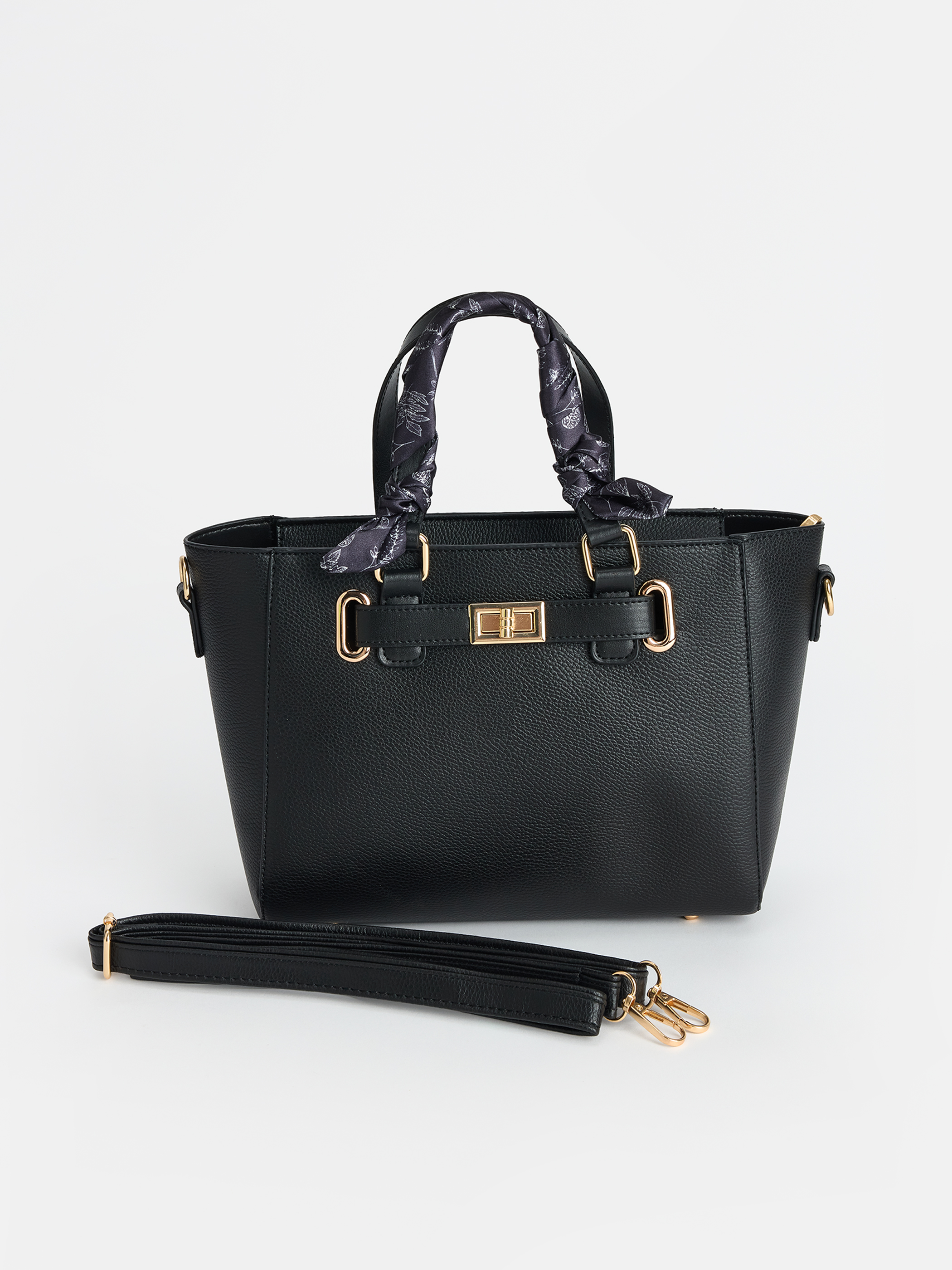 LCW ACCESSORIES Deri Görünümlü Kadın Omuz Çantası görsel 3