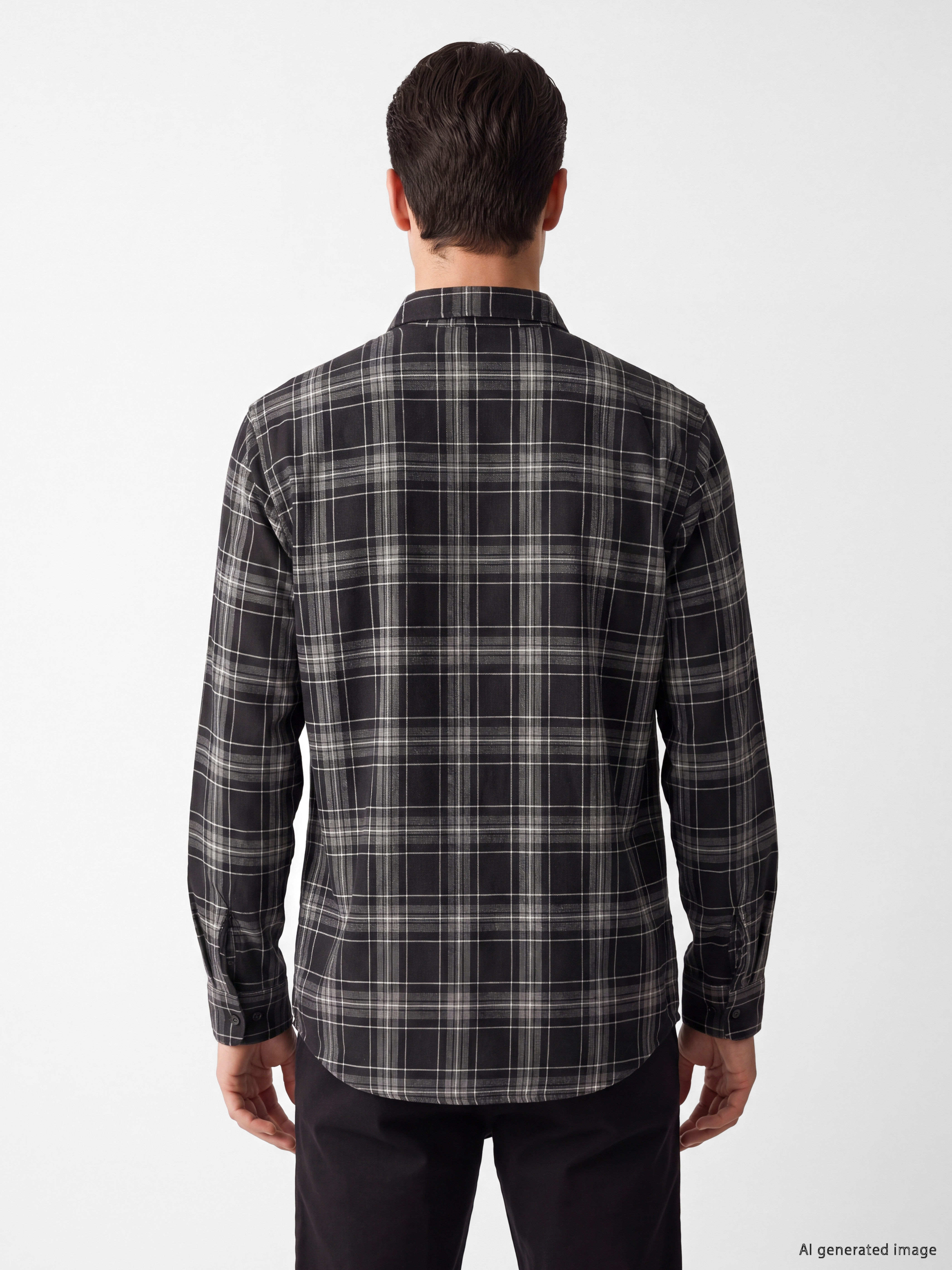 LCW ECO Regular Fit Erkek Gömlek Ceket görsel 4