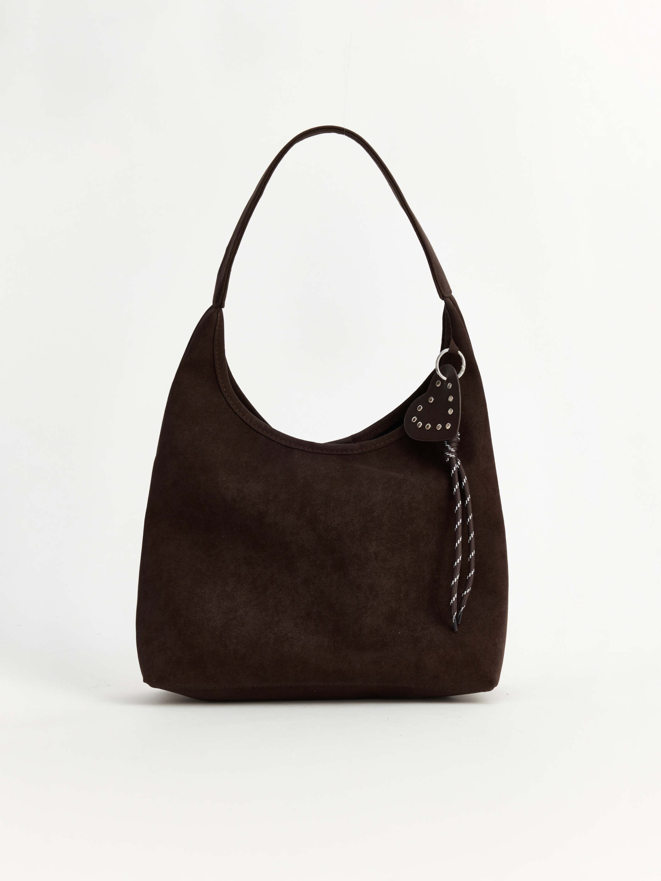 LCW ACCESSORIES Süet Kadın Omuz Çantası görsel 2