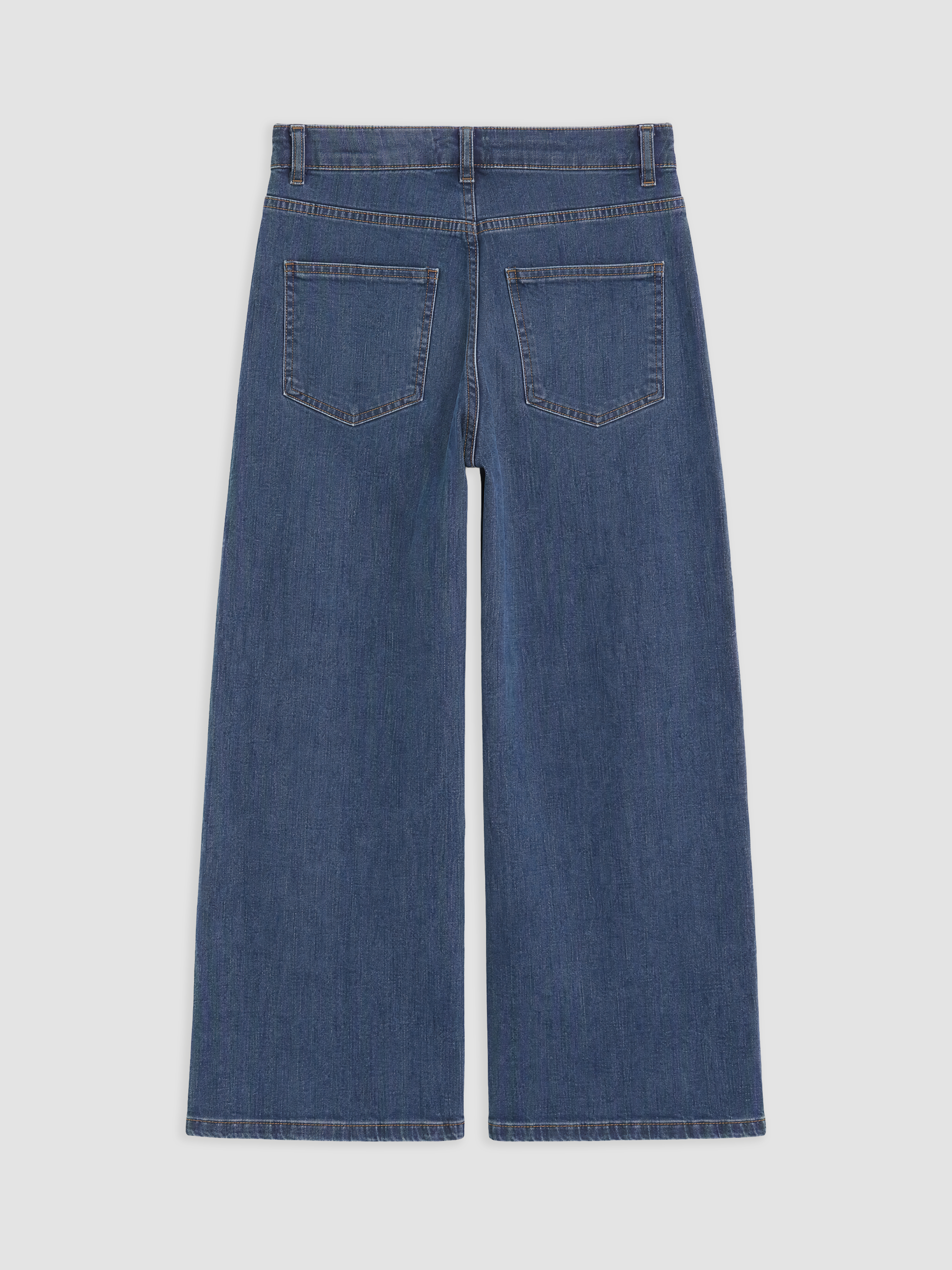 LCWAIKIKI Classic Culotte Fit Kadın Jean Pantolon görsel 6