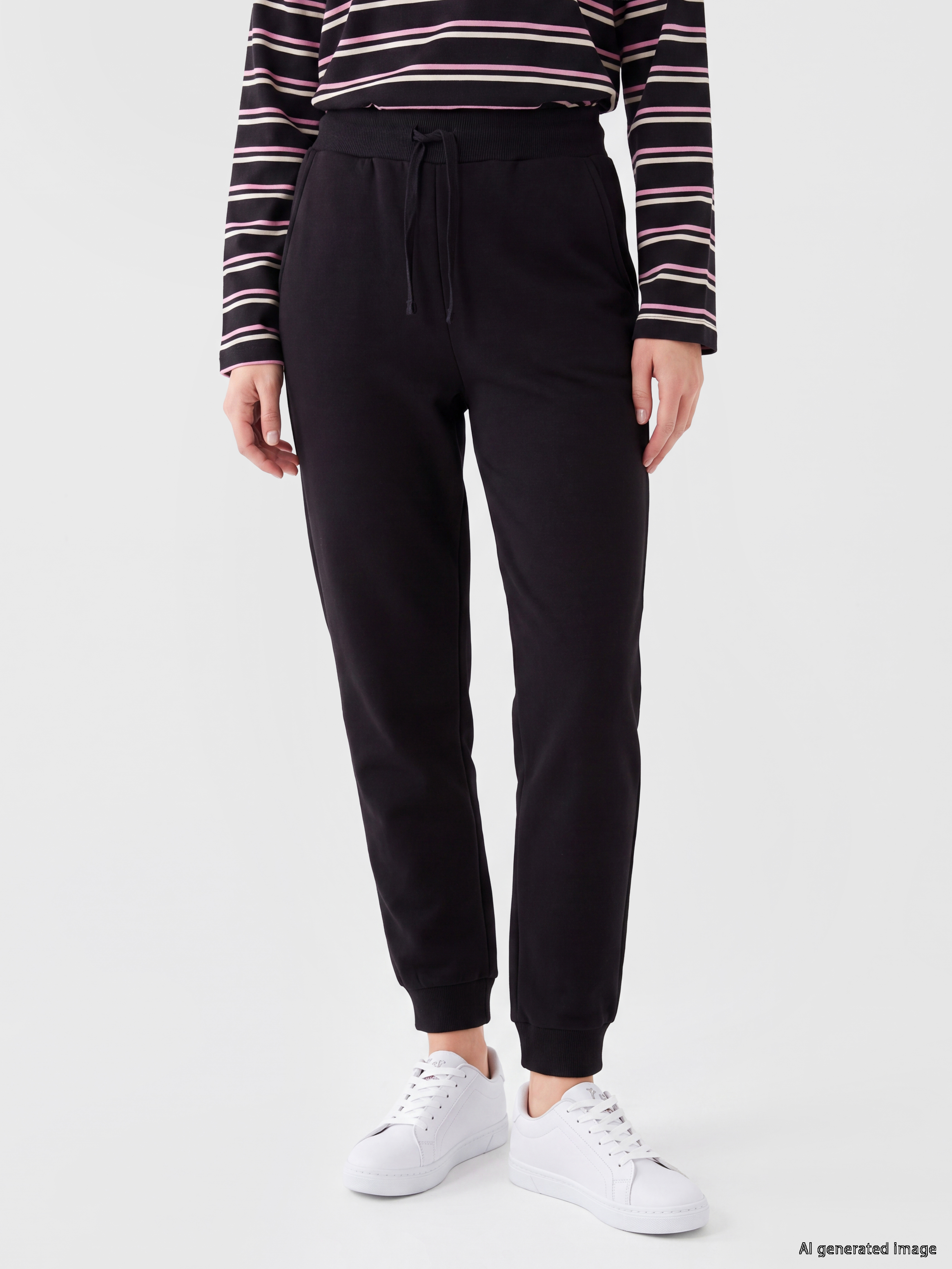 LCW Modest Beli Lastikli Kadın Jogger Eşofman Altı görsel 2