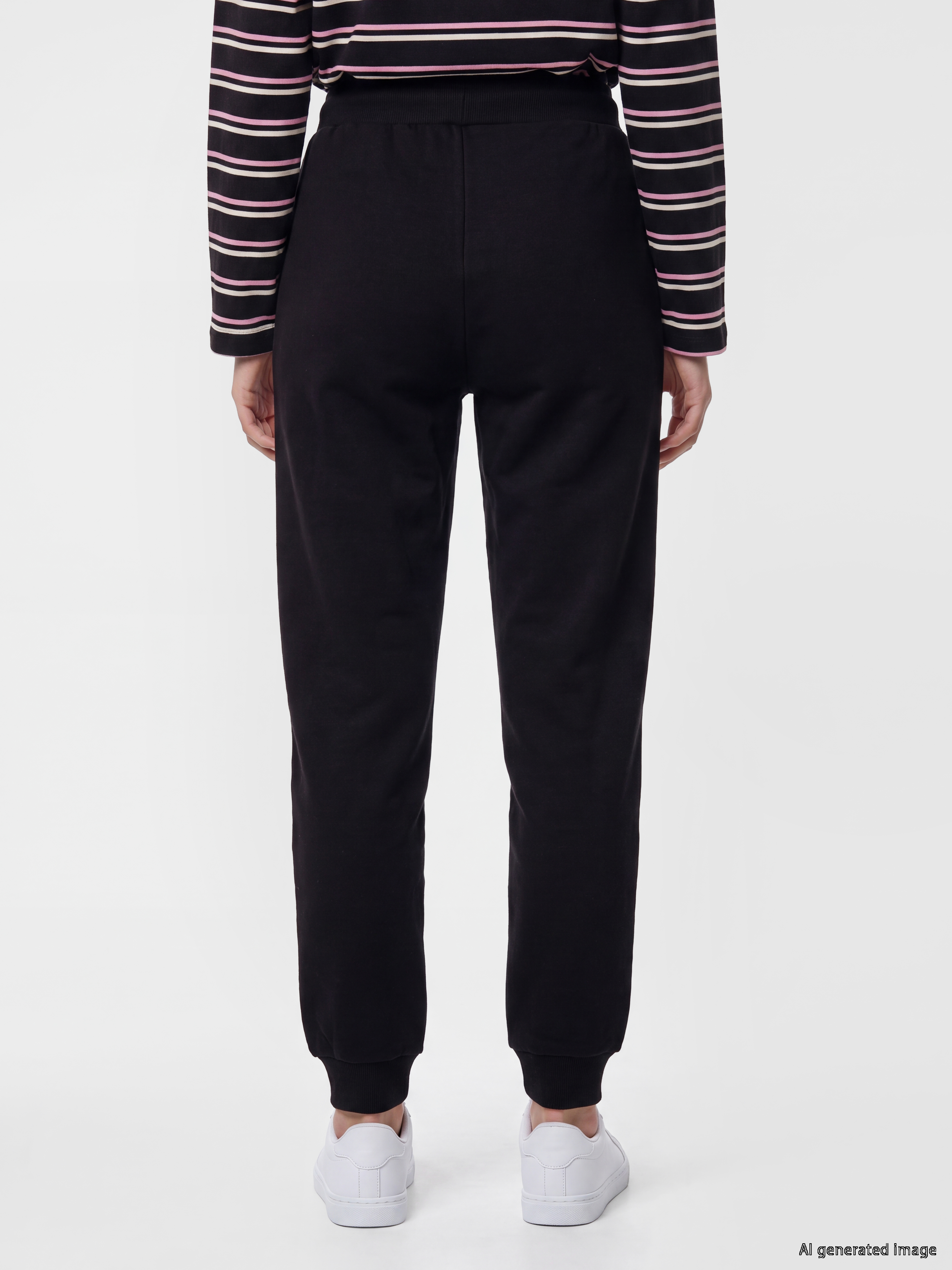 LCW Modest Beli Lastikli Kadın Jogger Eşofman Altı görsel 4