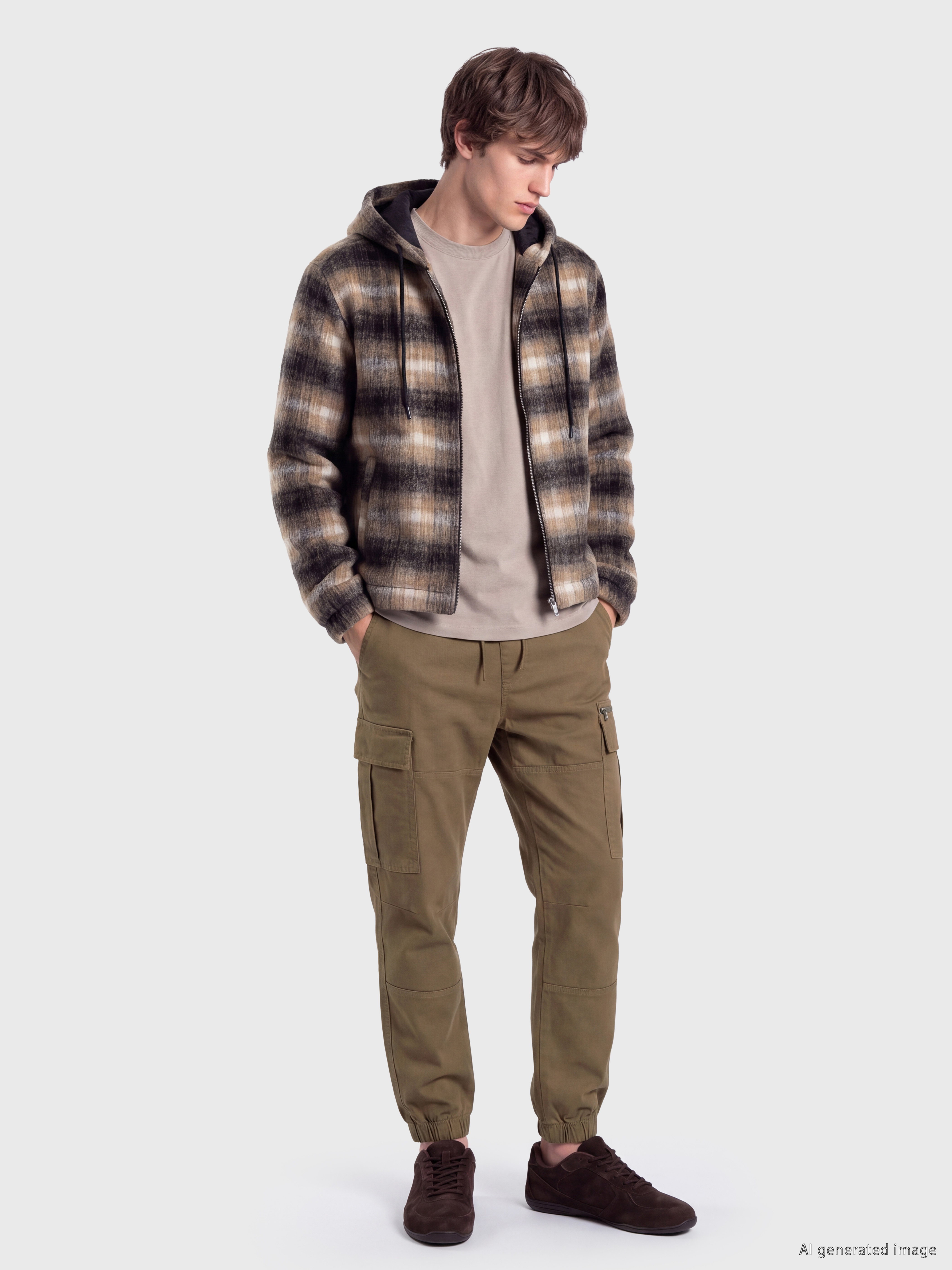 XSIDE Regular Fit Erkek Kargo Pantolon