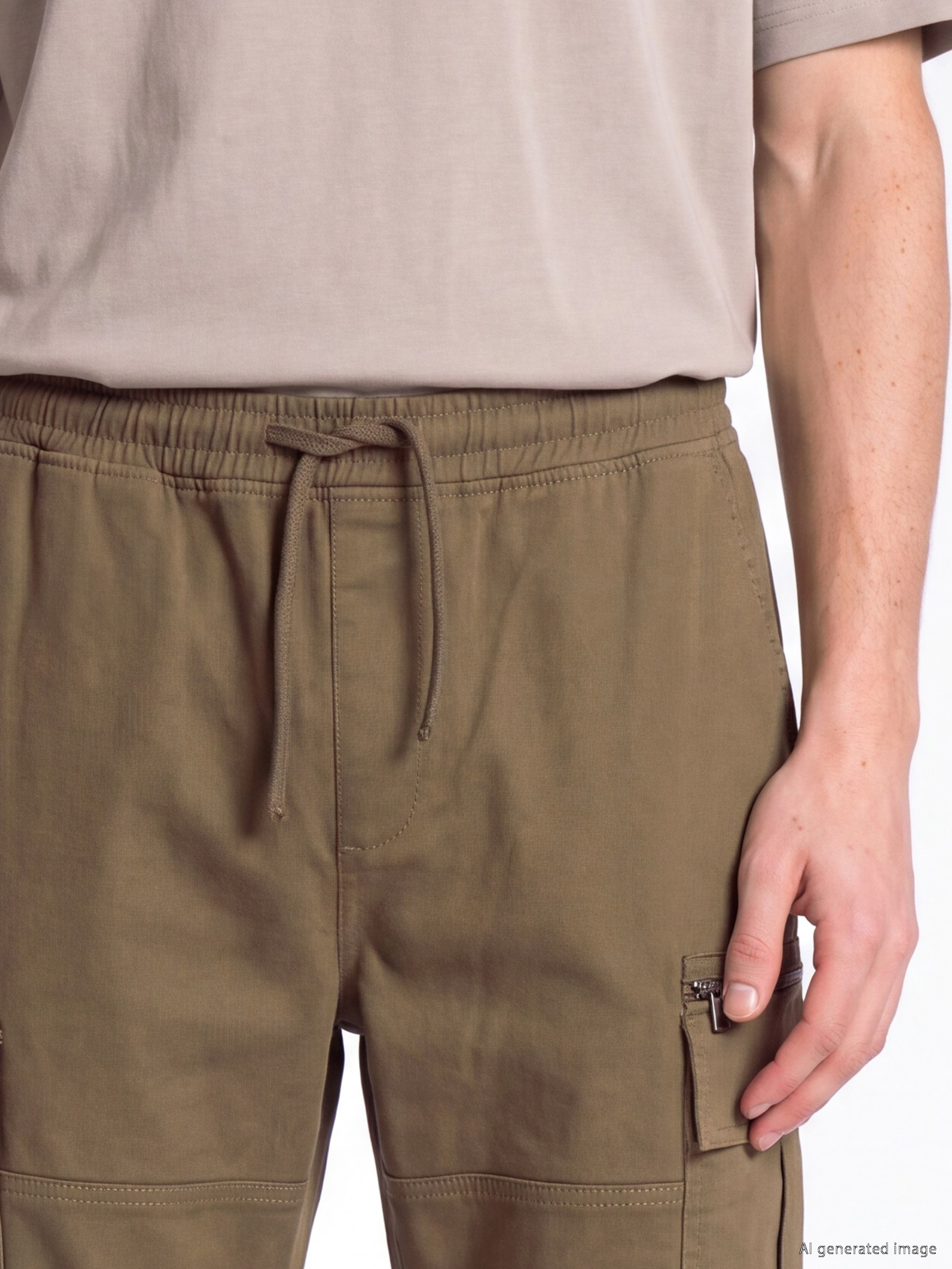 XSIDE Regular Fit Erkek Kargo Pantolon görsel 3