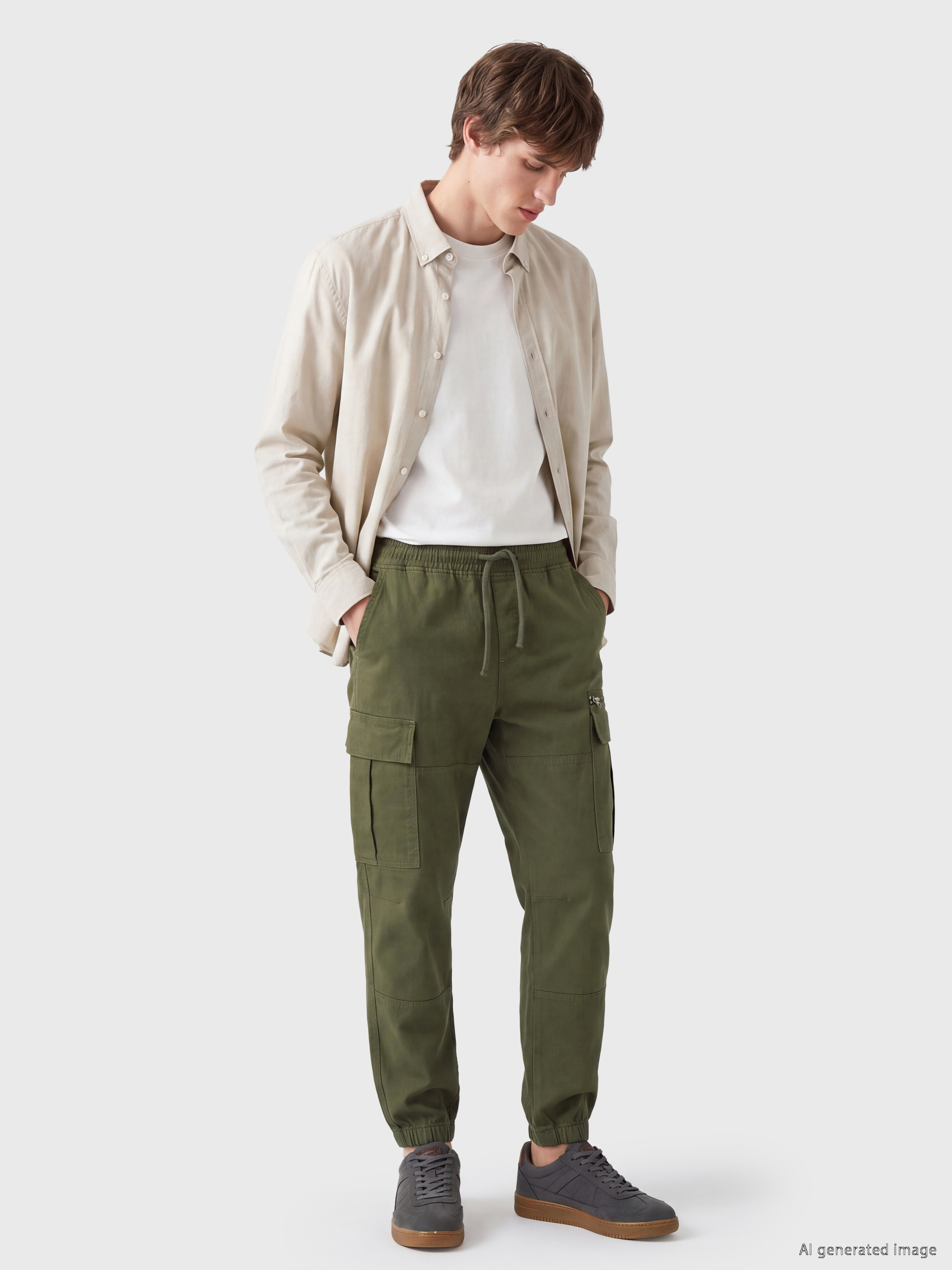 XSIDE Regular Fit Erkek Kargo Pantolon
