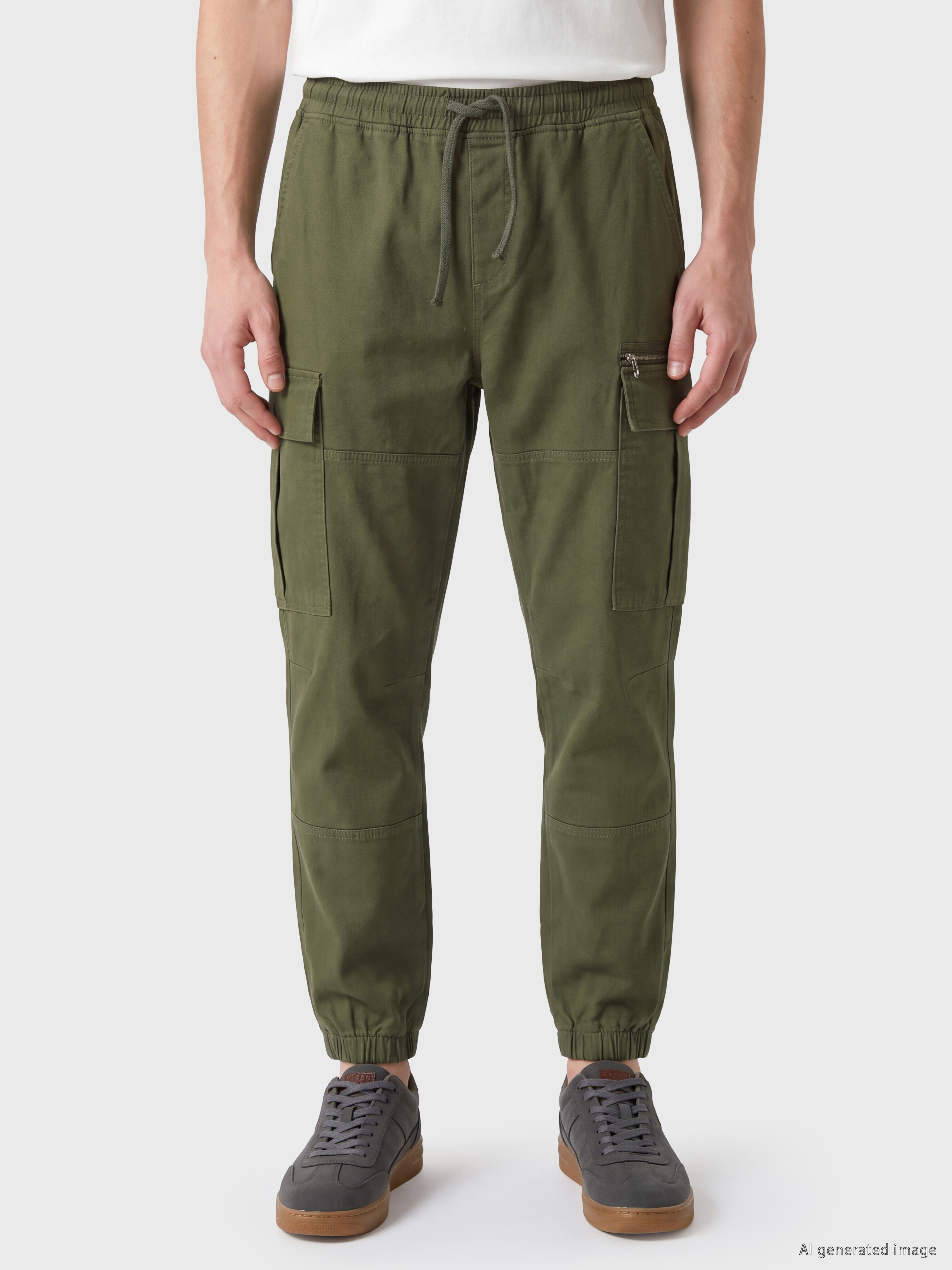 XSIDE Regular Fit Erkek Kargo Pantolon görsel 2