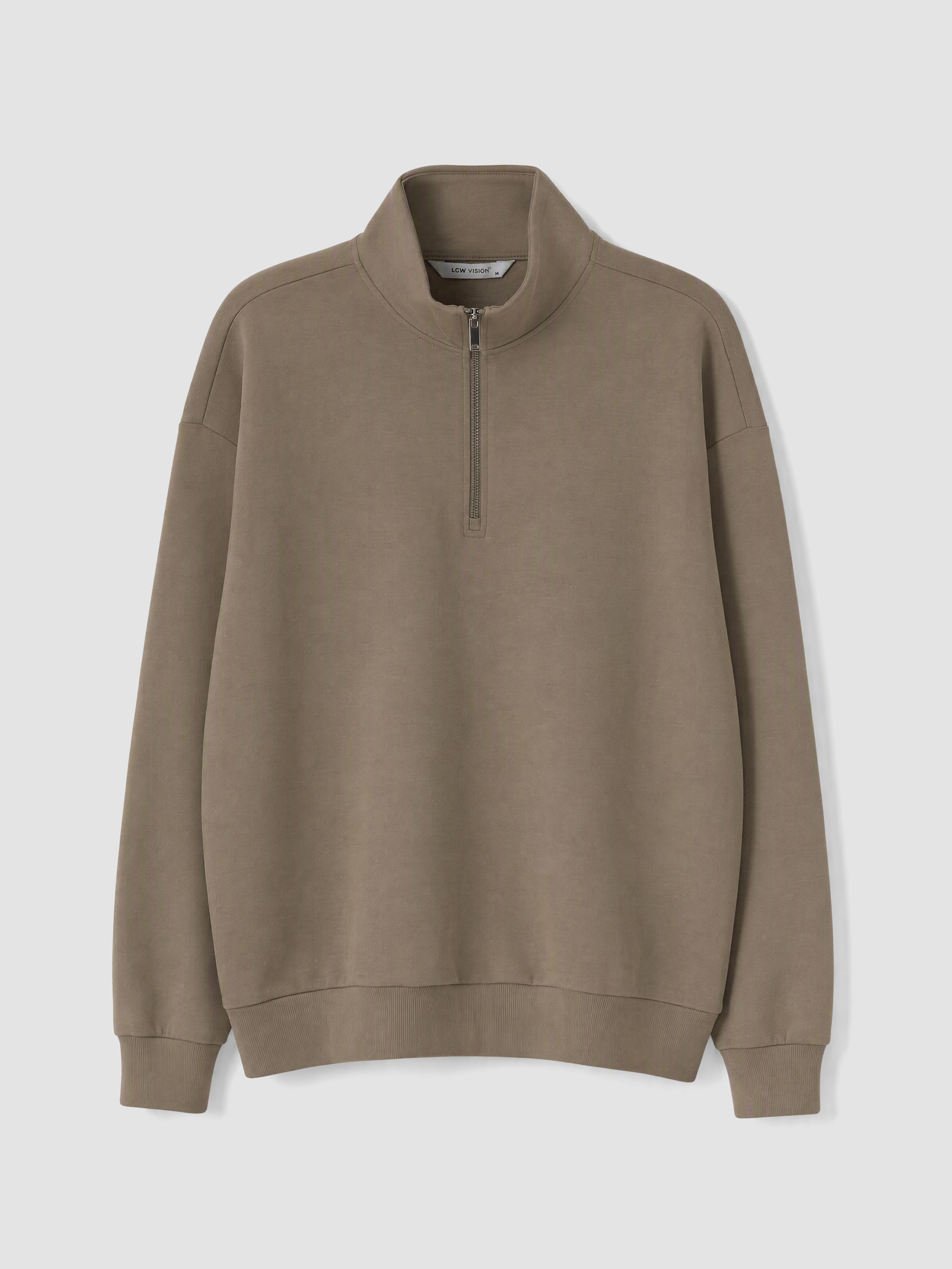 LCW Vision Dik Yaka Erkek Sweatshirt görsel 6