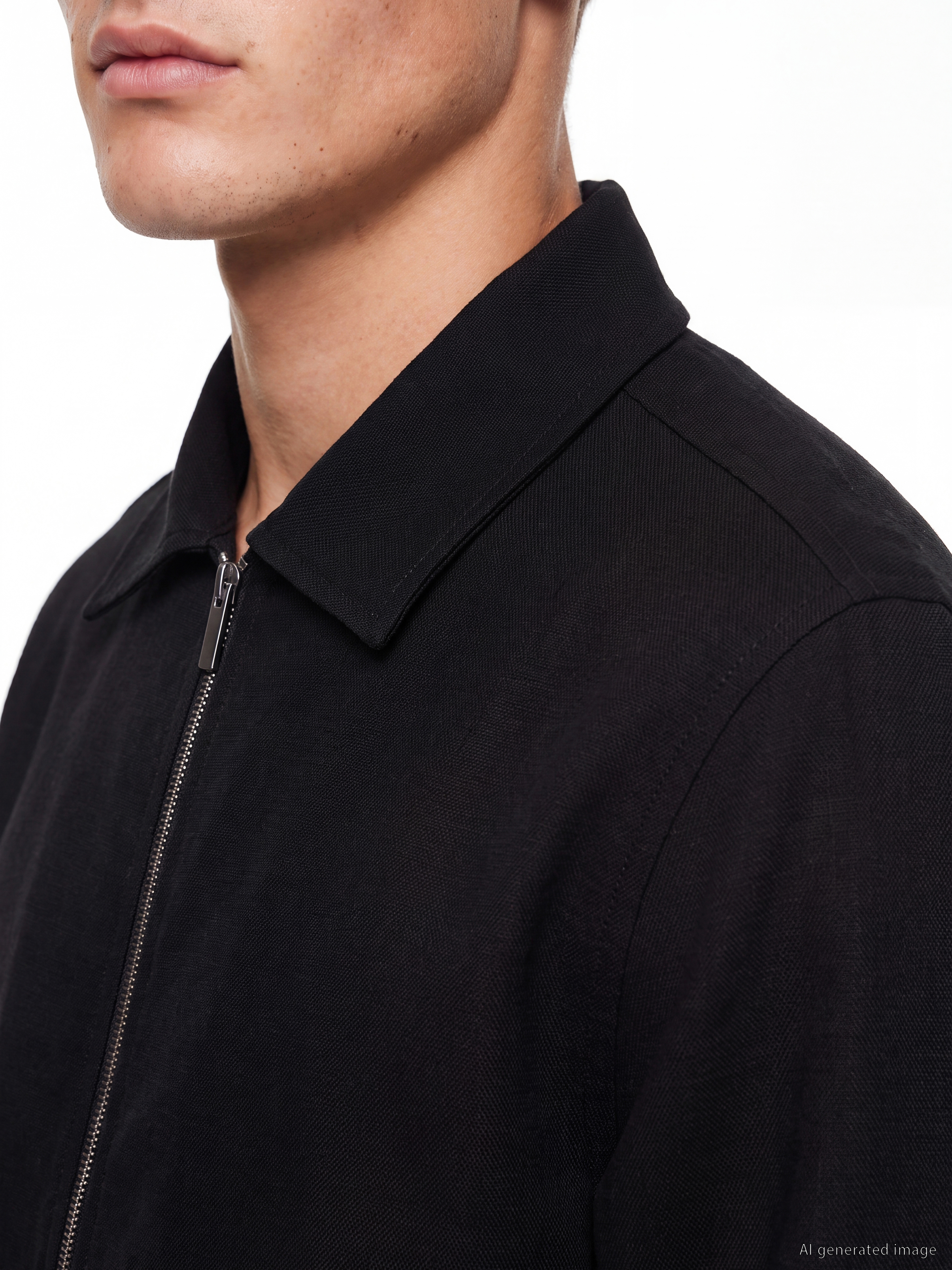 LCW Vision Regular Fit Gömlek Yaka Erkek Ceket görsel 3
