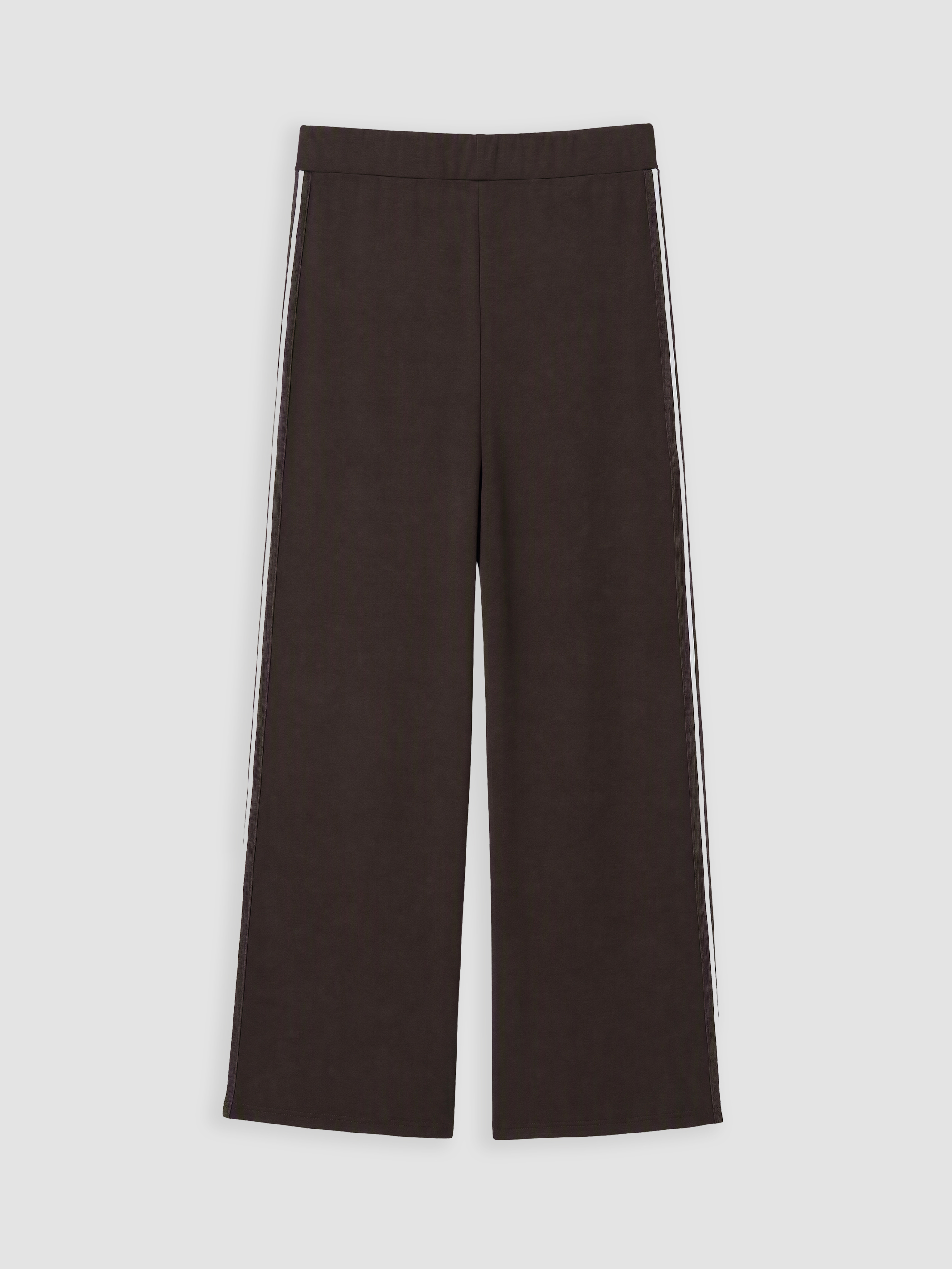 LCW Comfort Yanları Şeritli Geniş Paça Kadın Eşofman Altı görsel 5