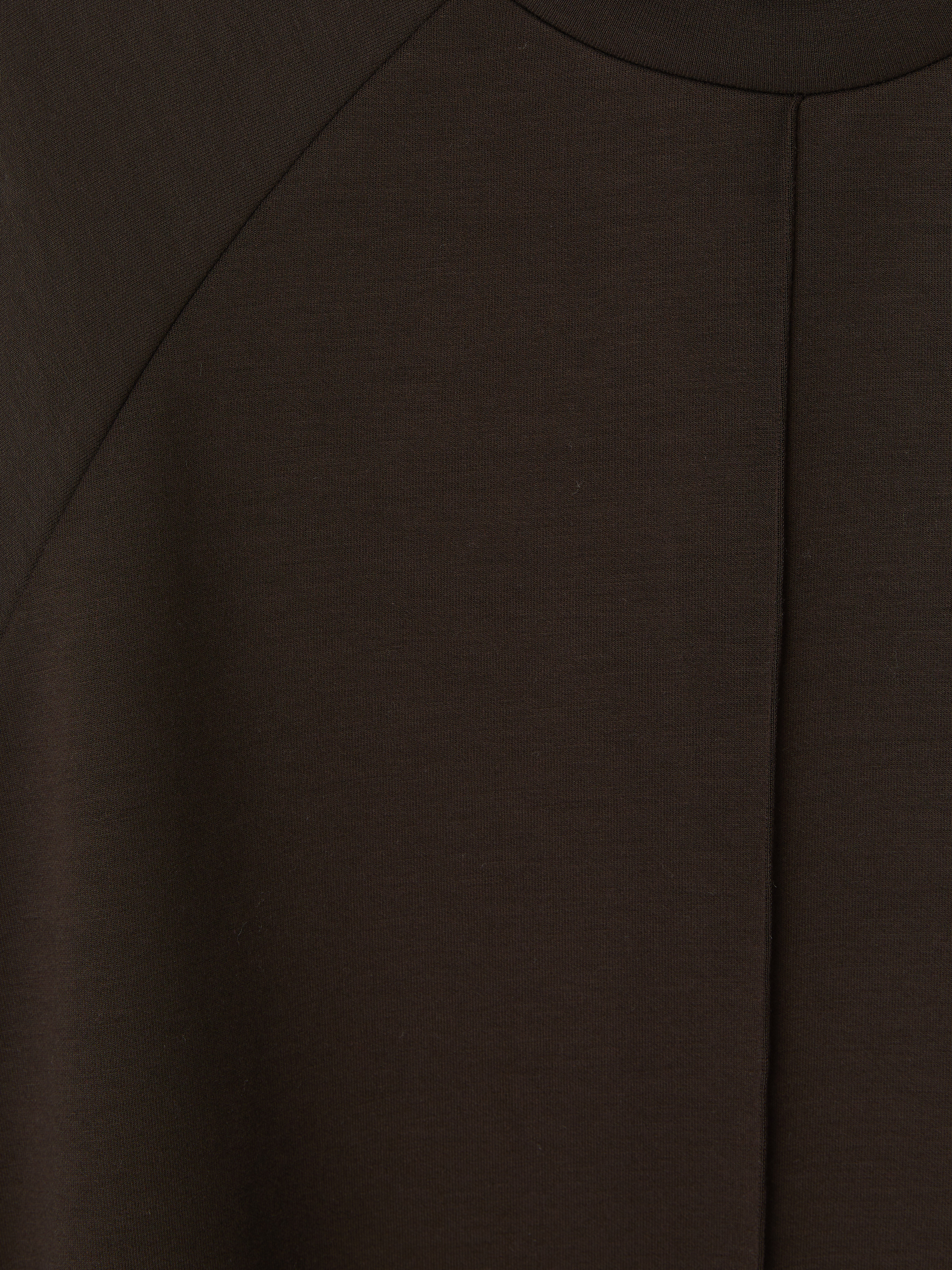 LCW Modest Soft Touch Oversize Kadın Sweatshirt Tunik görsel 7