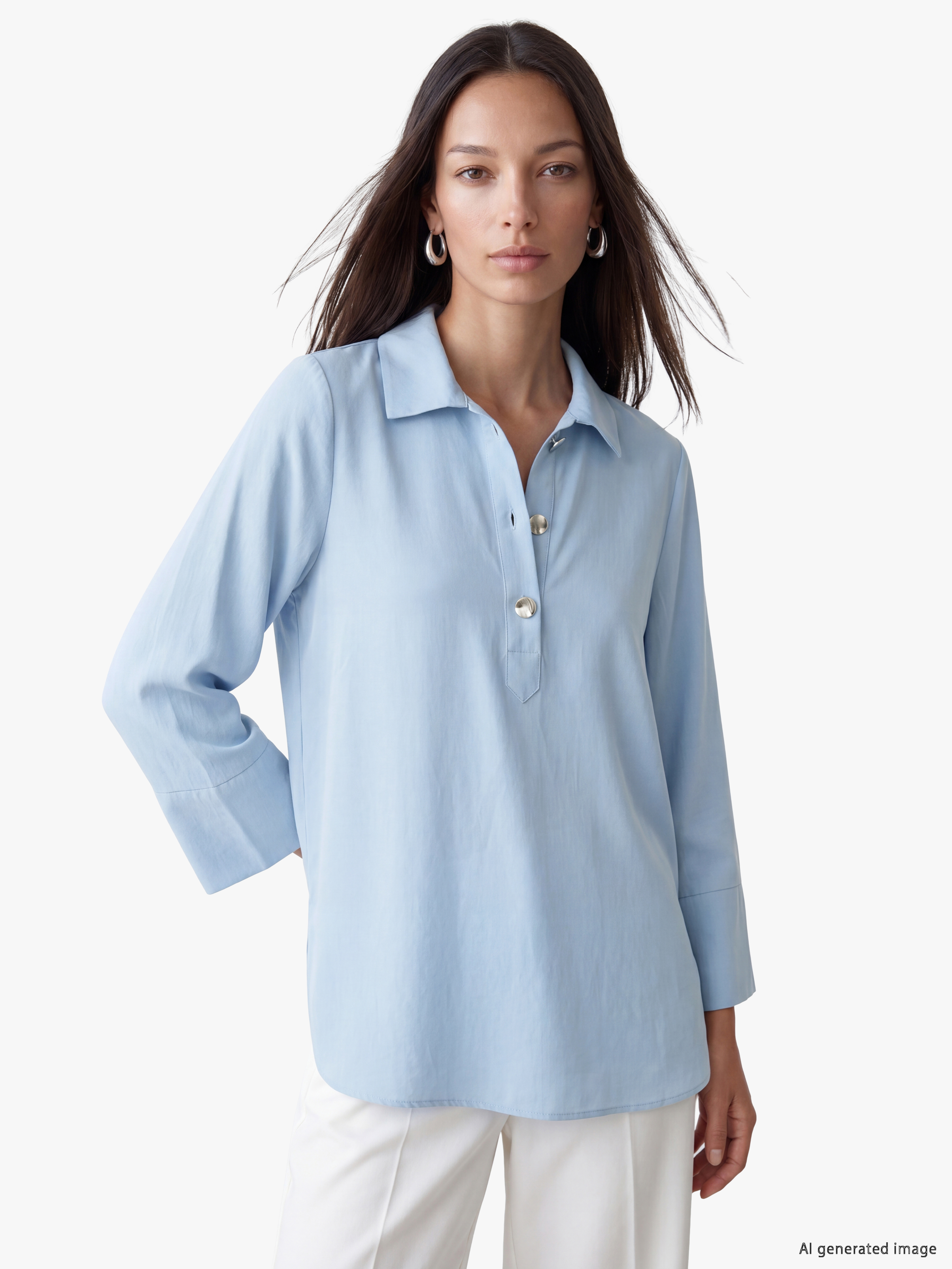 LCW EVERYDAY Oversize Kadın Gömlek Tunik