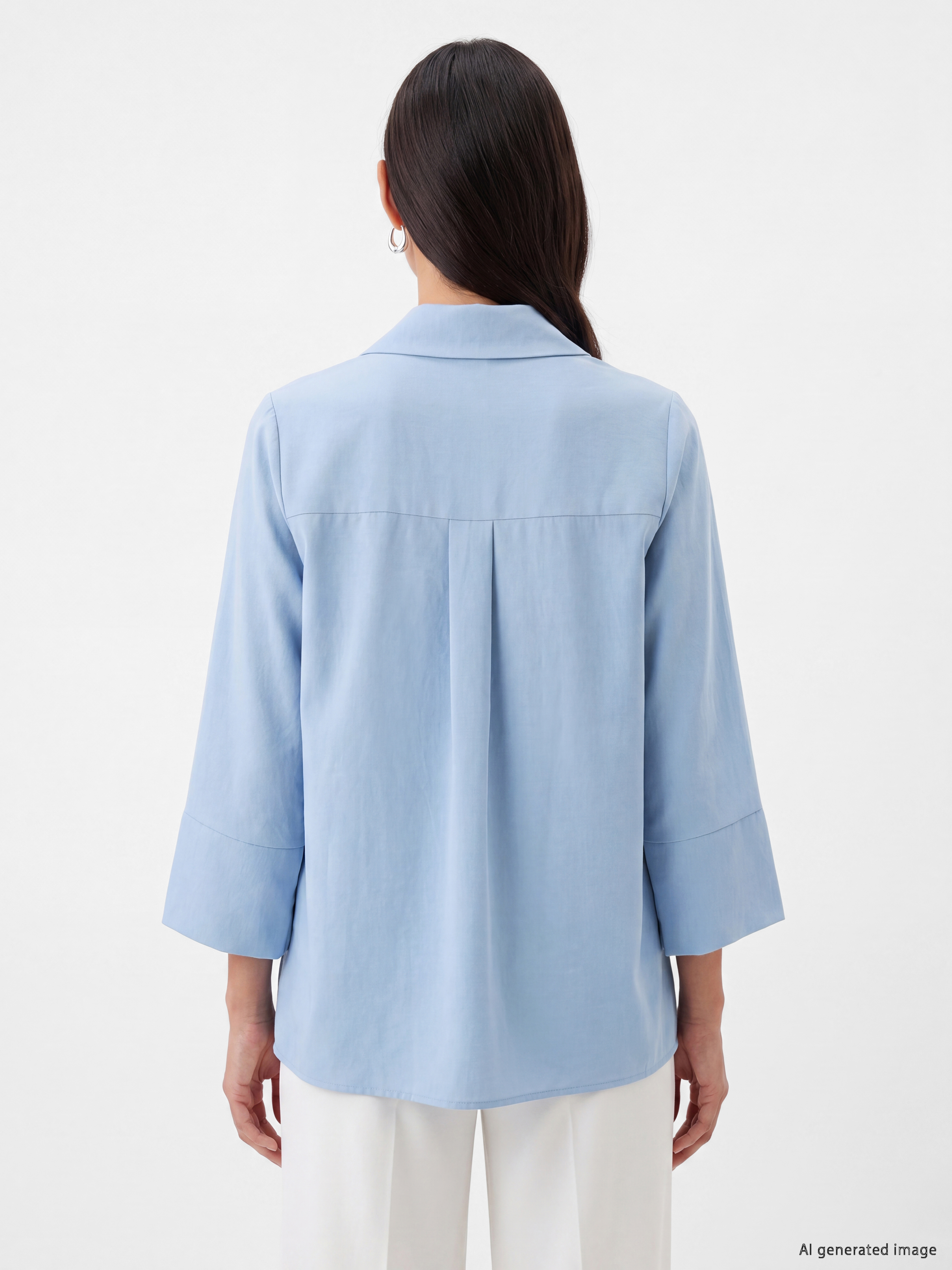 LCW EVERYDAY Oversize Kadın Gömlek Tunik görsel 4