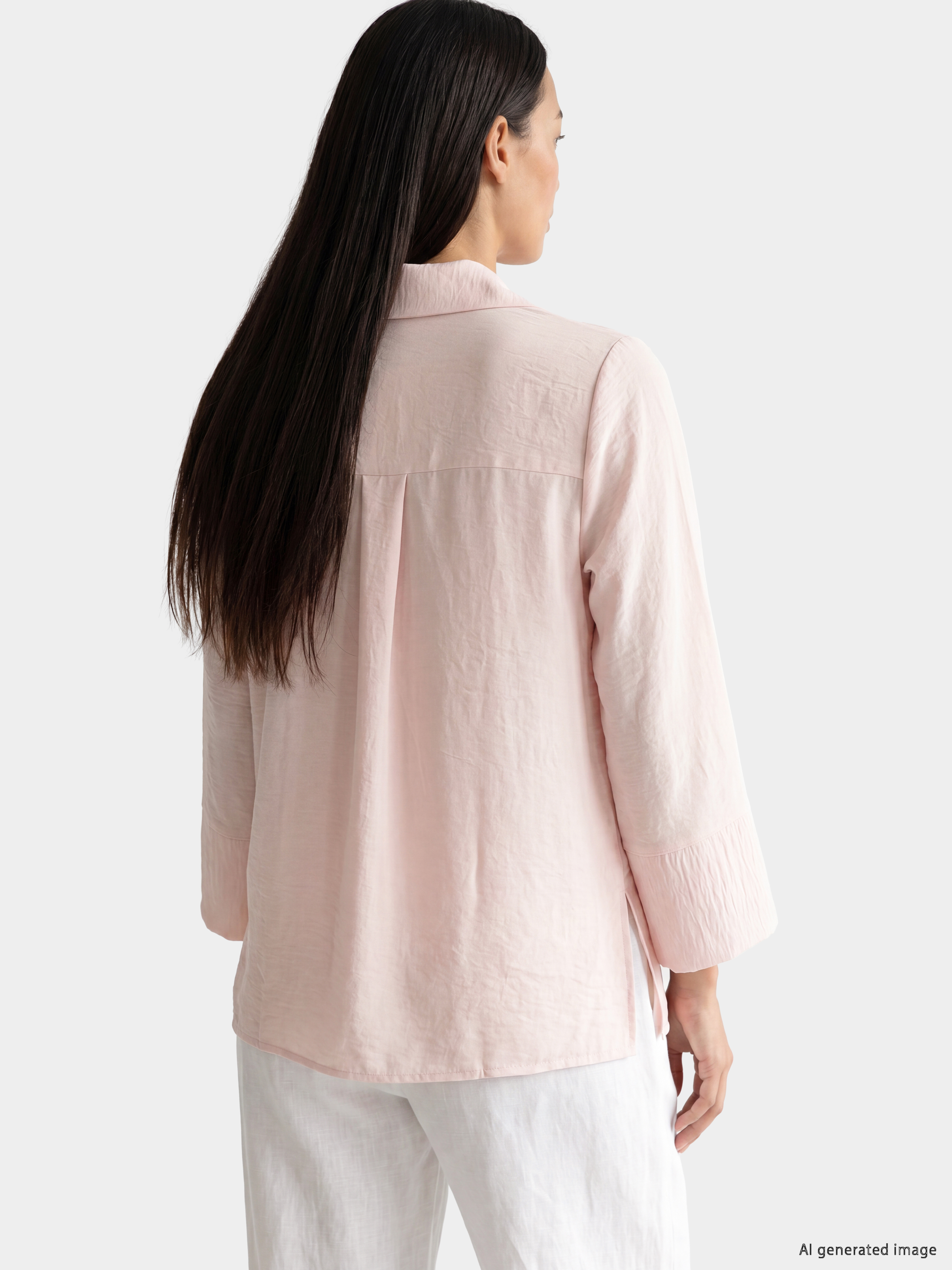 LCW EVERYDAY Oversize Kadın Gömlek Tunik görsel 3