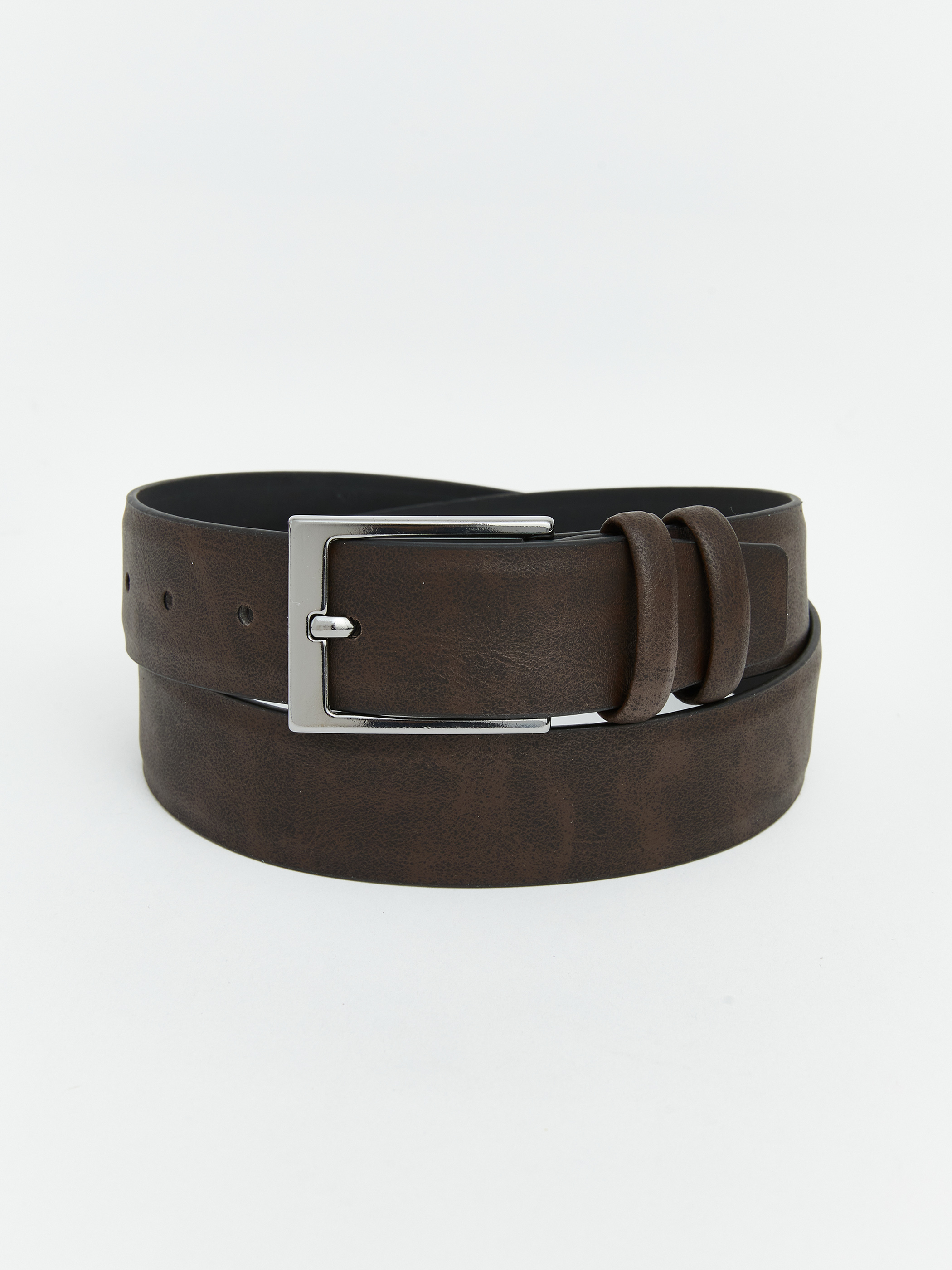 LCW ACCESSORIES Suni Deri Görünümlü Erkek Kemer