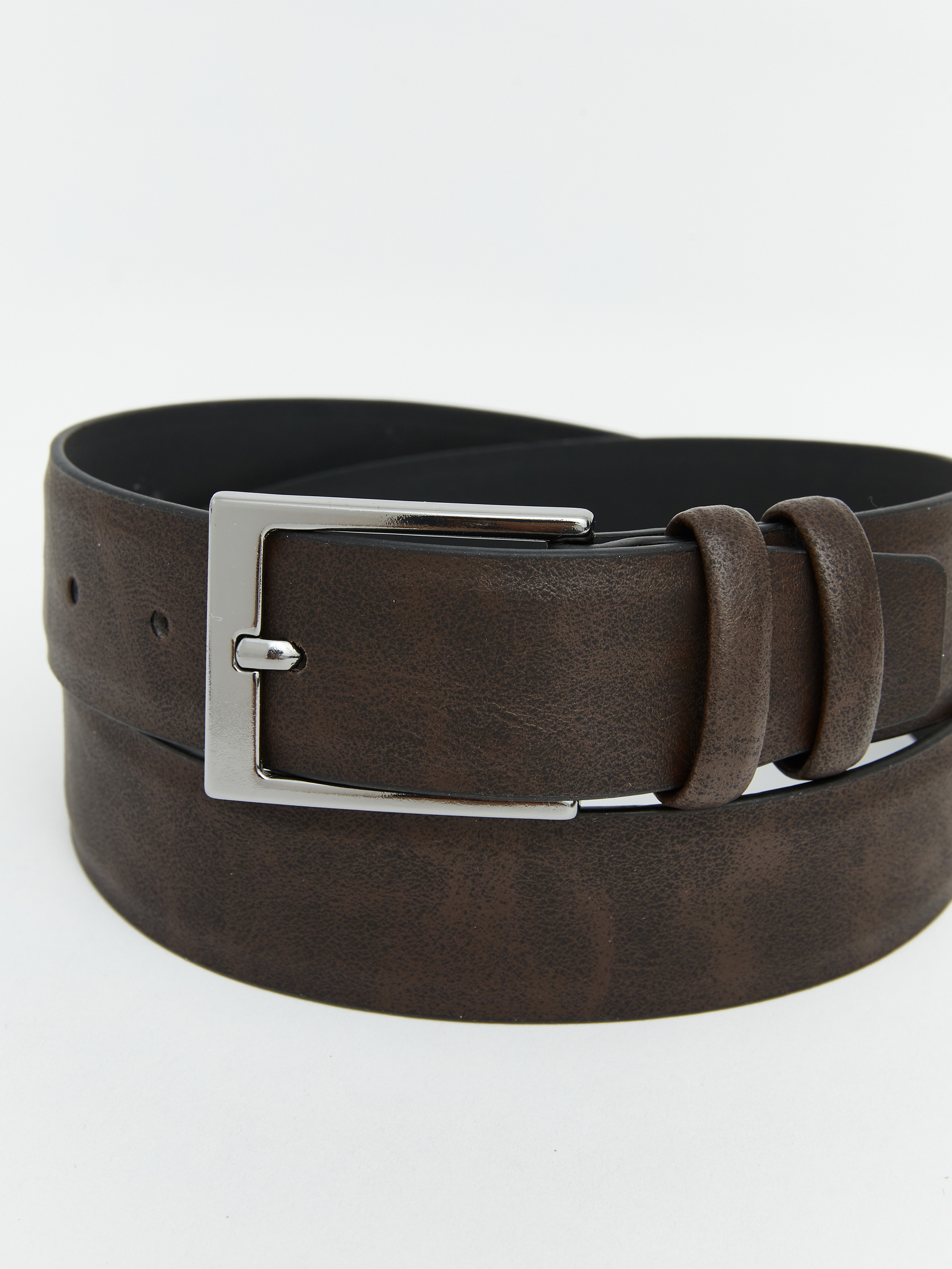 LCW ACCESSORIES Suni Deri Görünümlü Erkek Kemer görsel 2