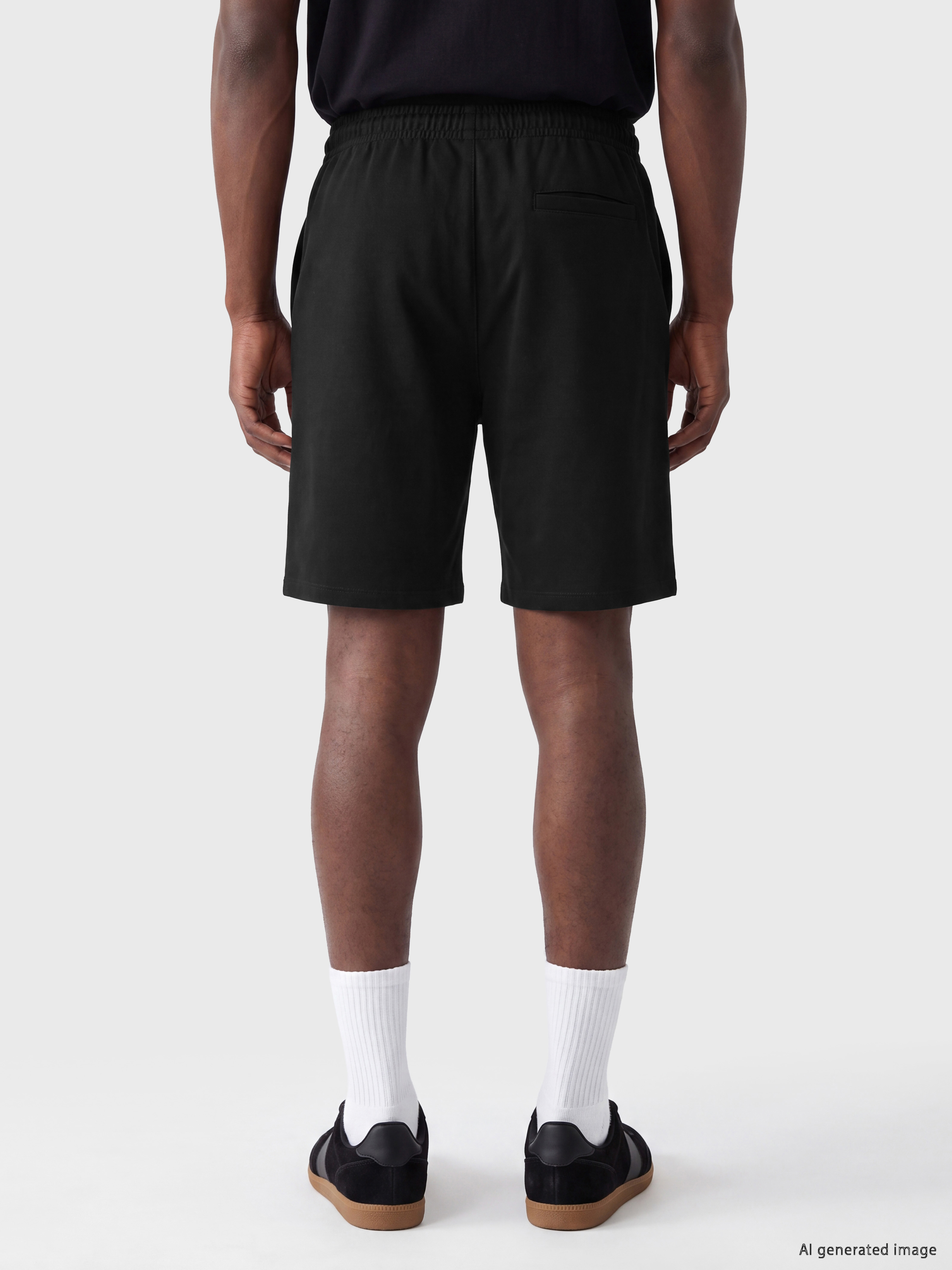 XSIDE Loose Fit Gabardin Erkek Şort görsel 3