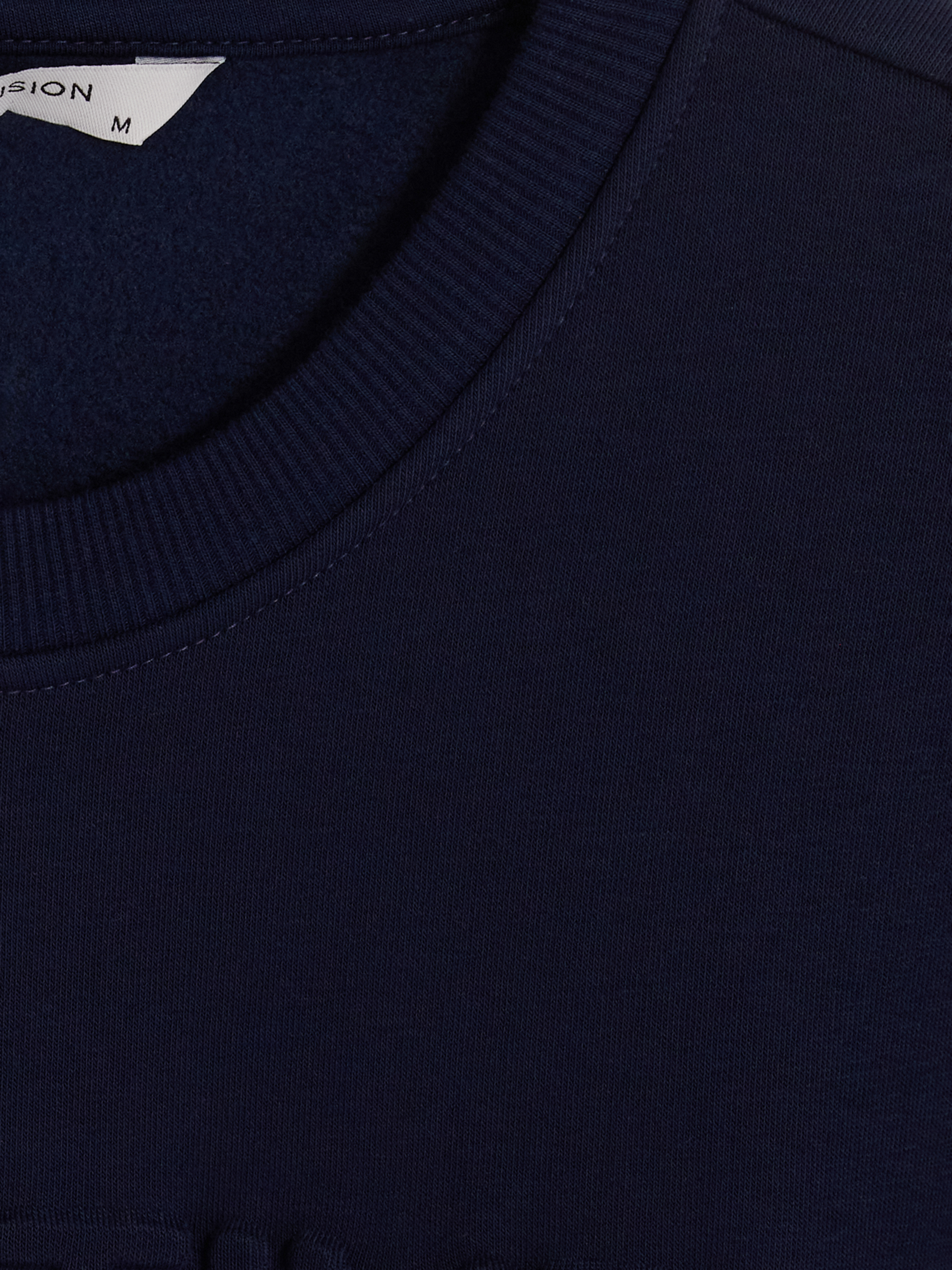LCW Vision Bisiklet Yaka Baskılı Erkek Kalın Sweatshirt görsel 6
