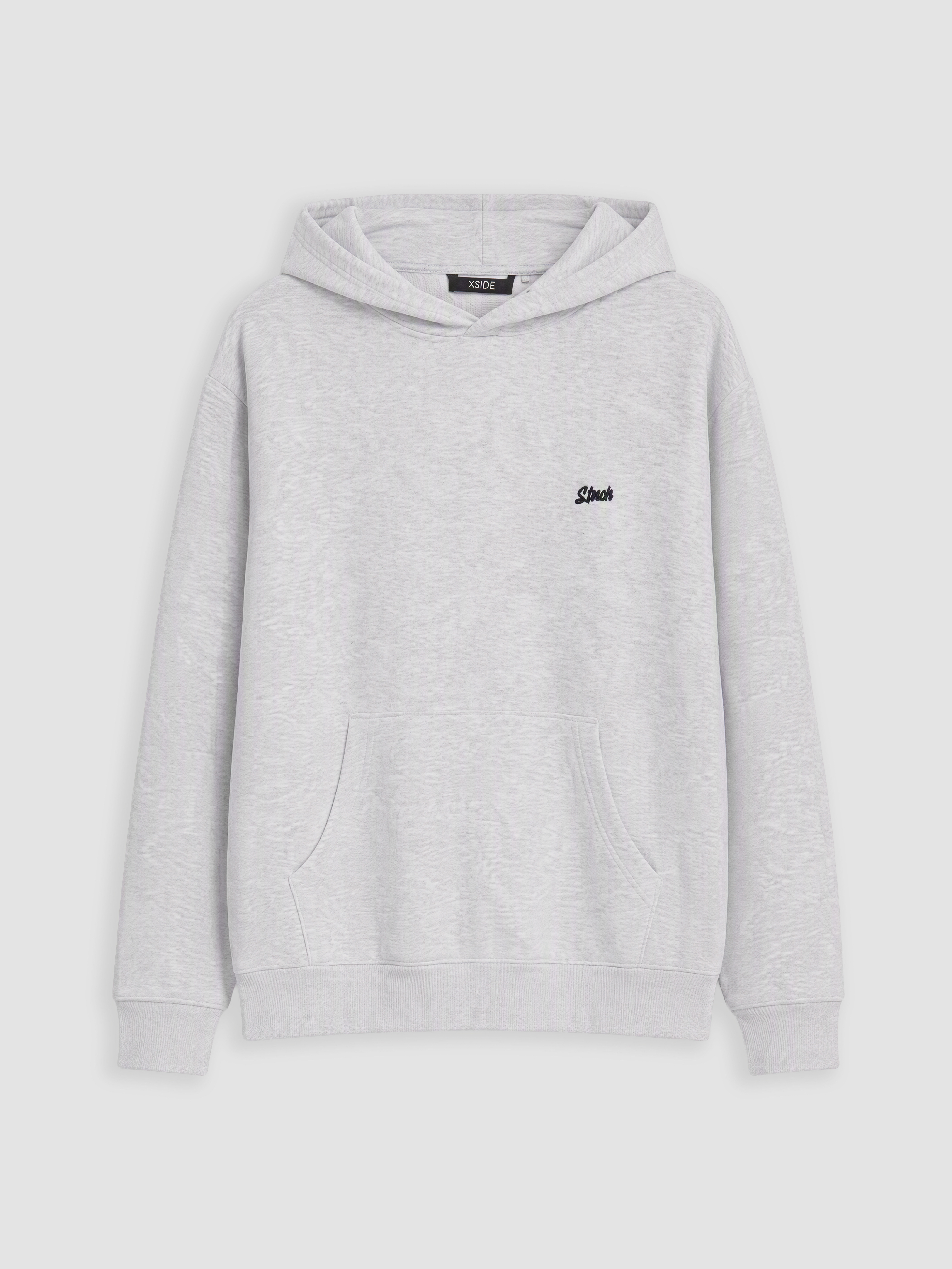 XSIDE Kapüşonlu Nakışlı Erkek Hoodie görsel 5
