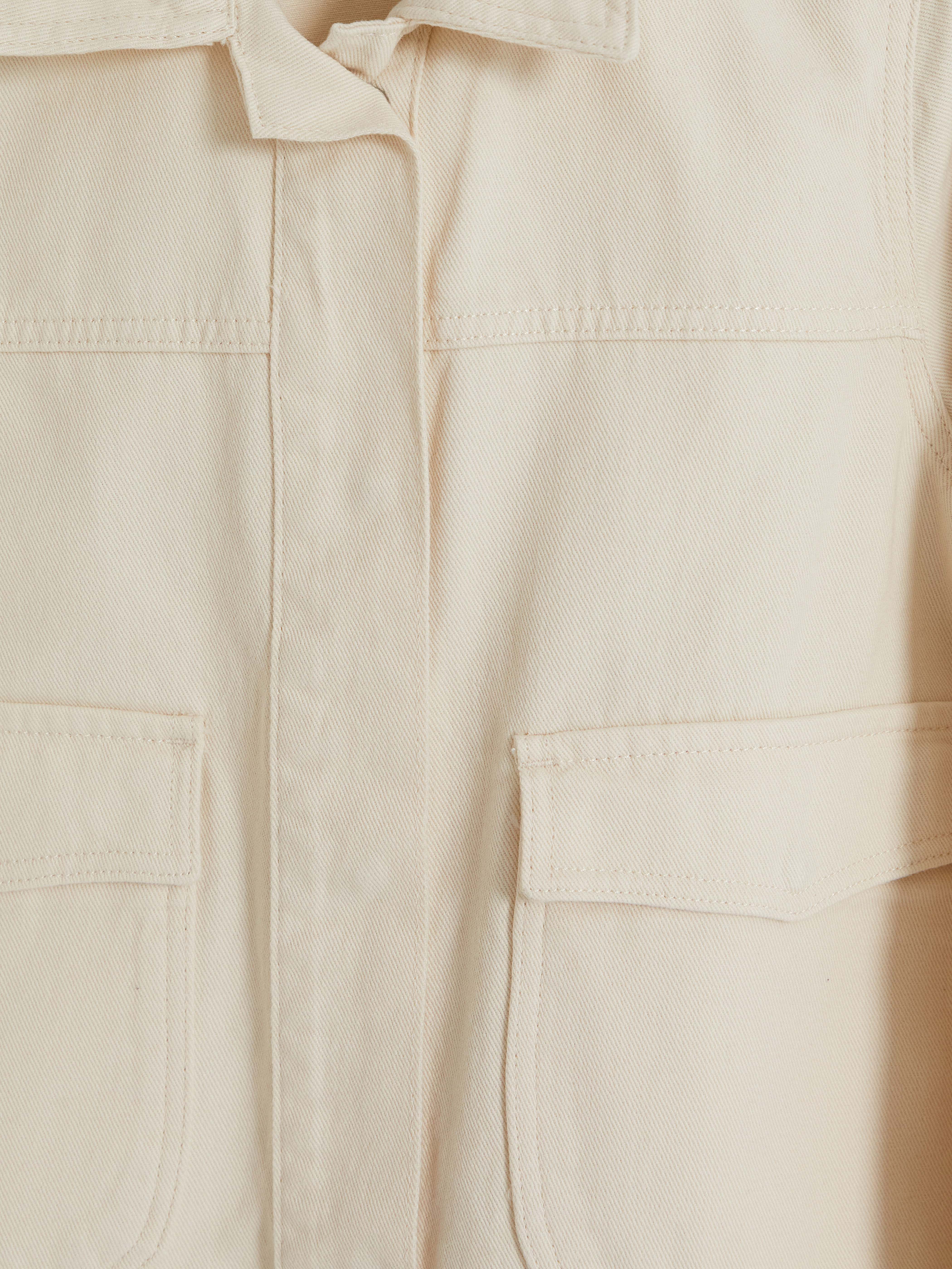 LCWAIKIKI Classic Gabardin Kadın Gömlek Ceket görsel 6