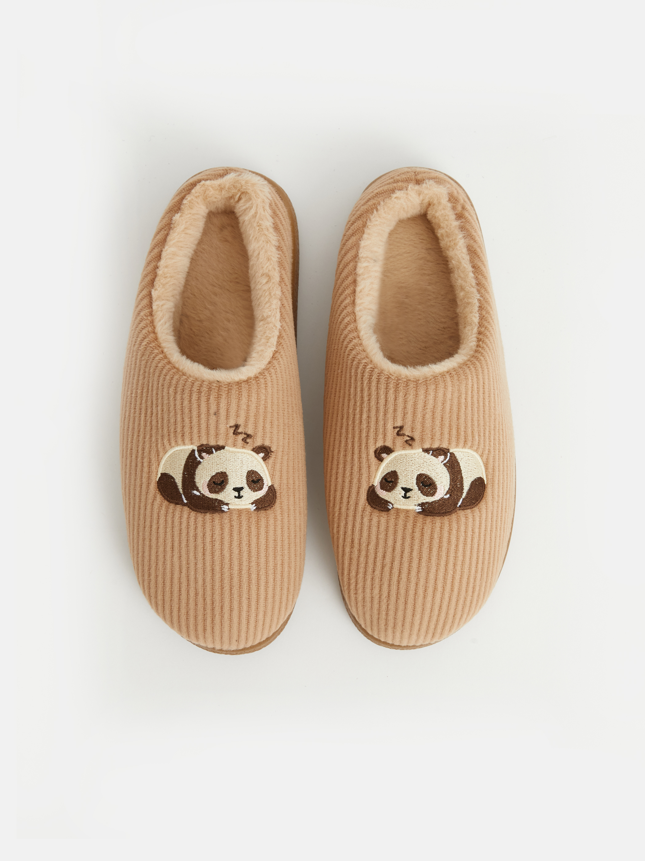 LCW STEPS Panda Nakışlı Kadın Ev Terliği görsel 3