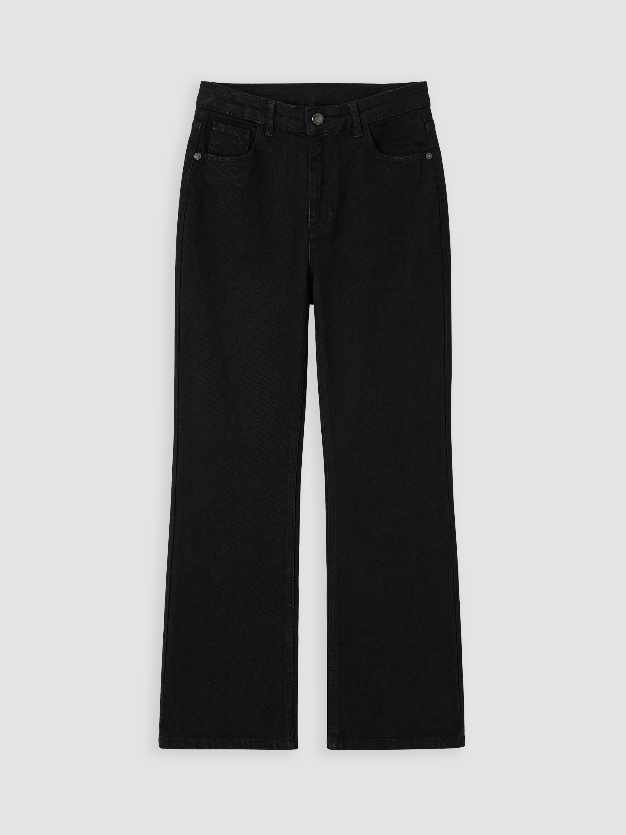 LCW Jeans Yüksek Bel Crop Flare Kadın Jean Pantolon görsel 5