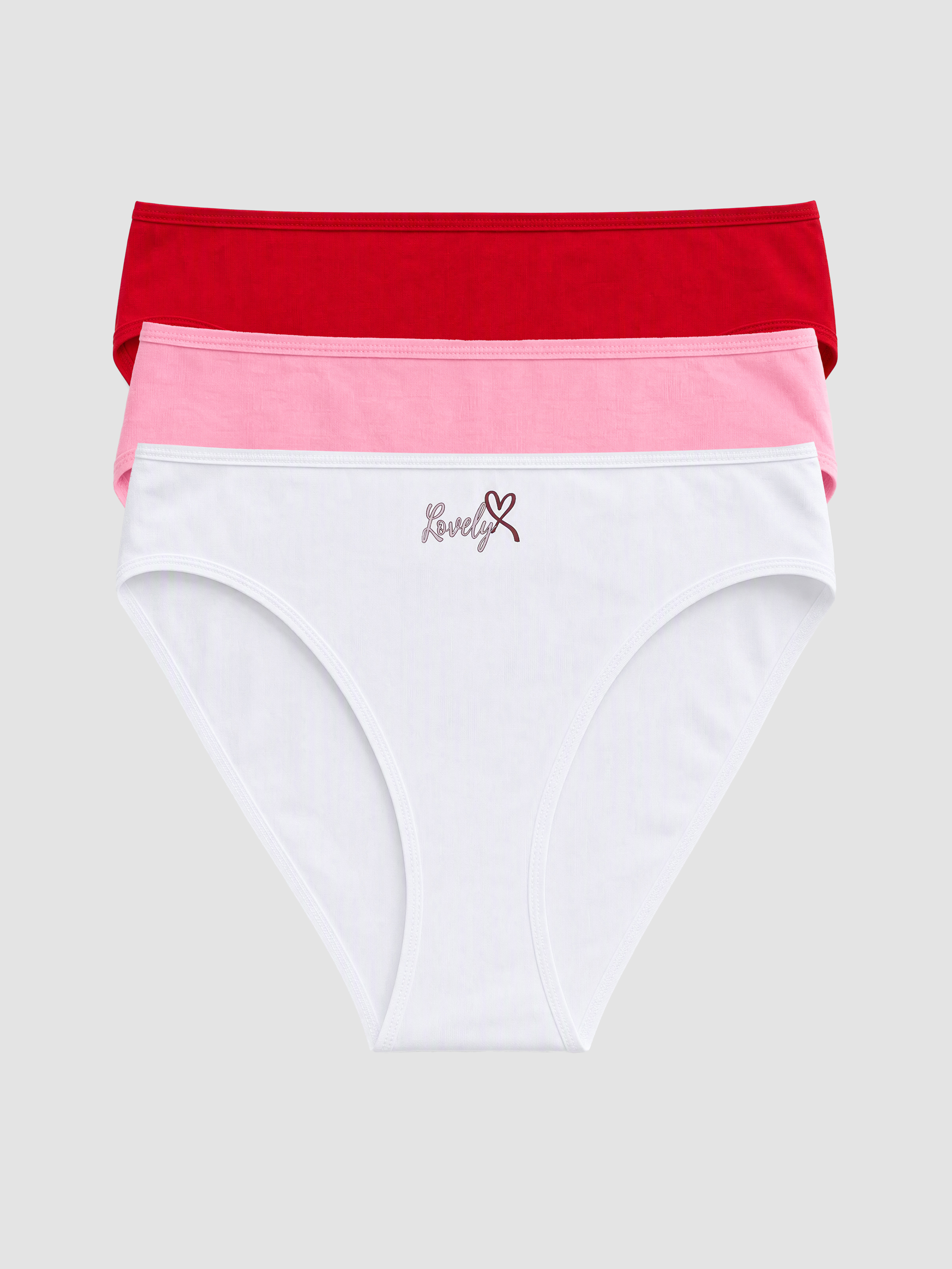 LC WAIKIKI Baskılı Bikini Külot 3'lü