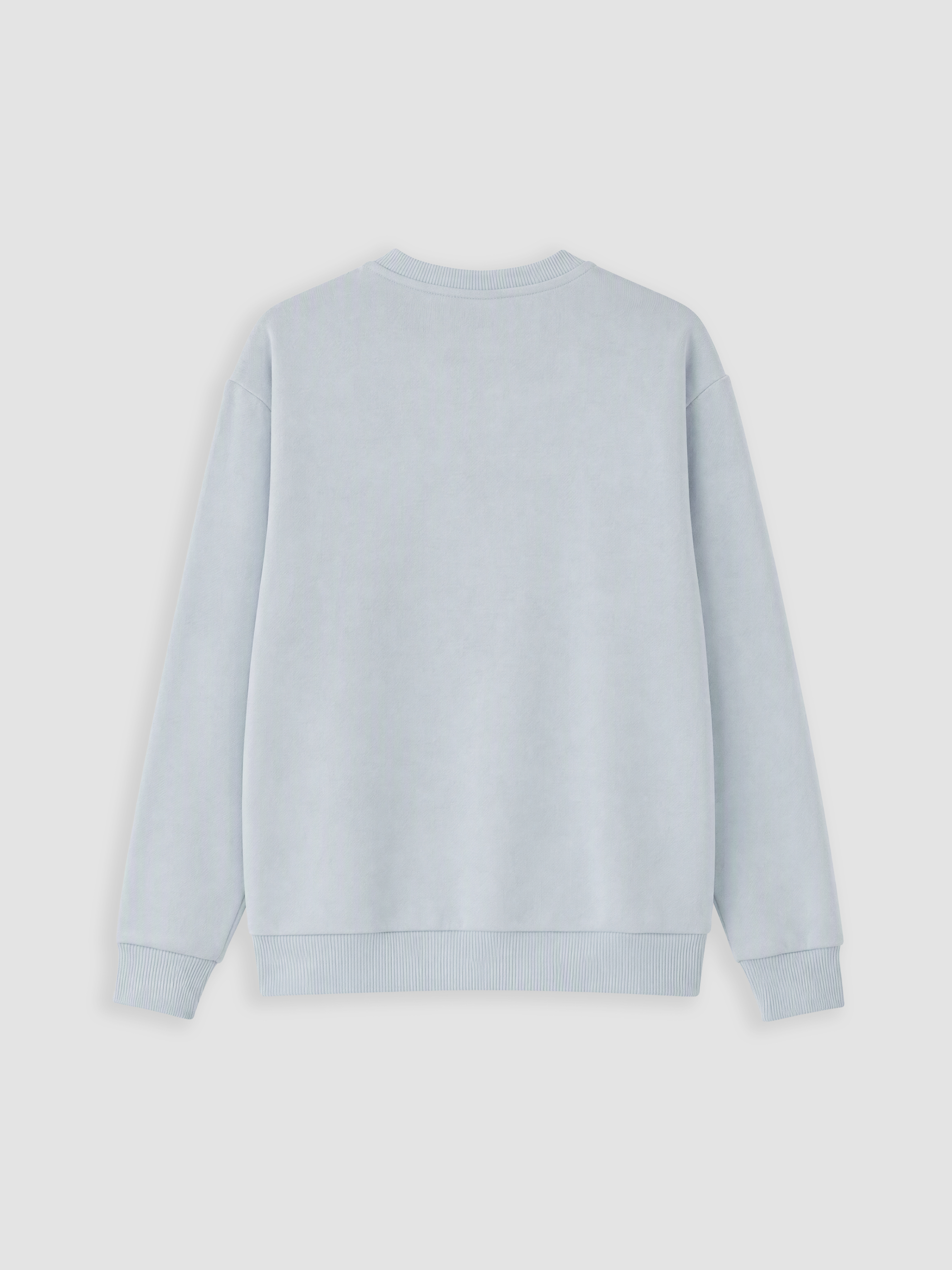 XSIDE Bisiklet Yaka Erkek Kalın Sweatshirt görsel 7