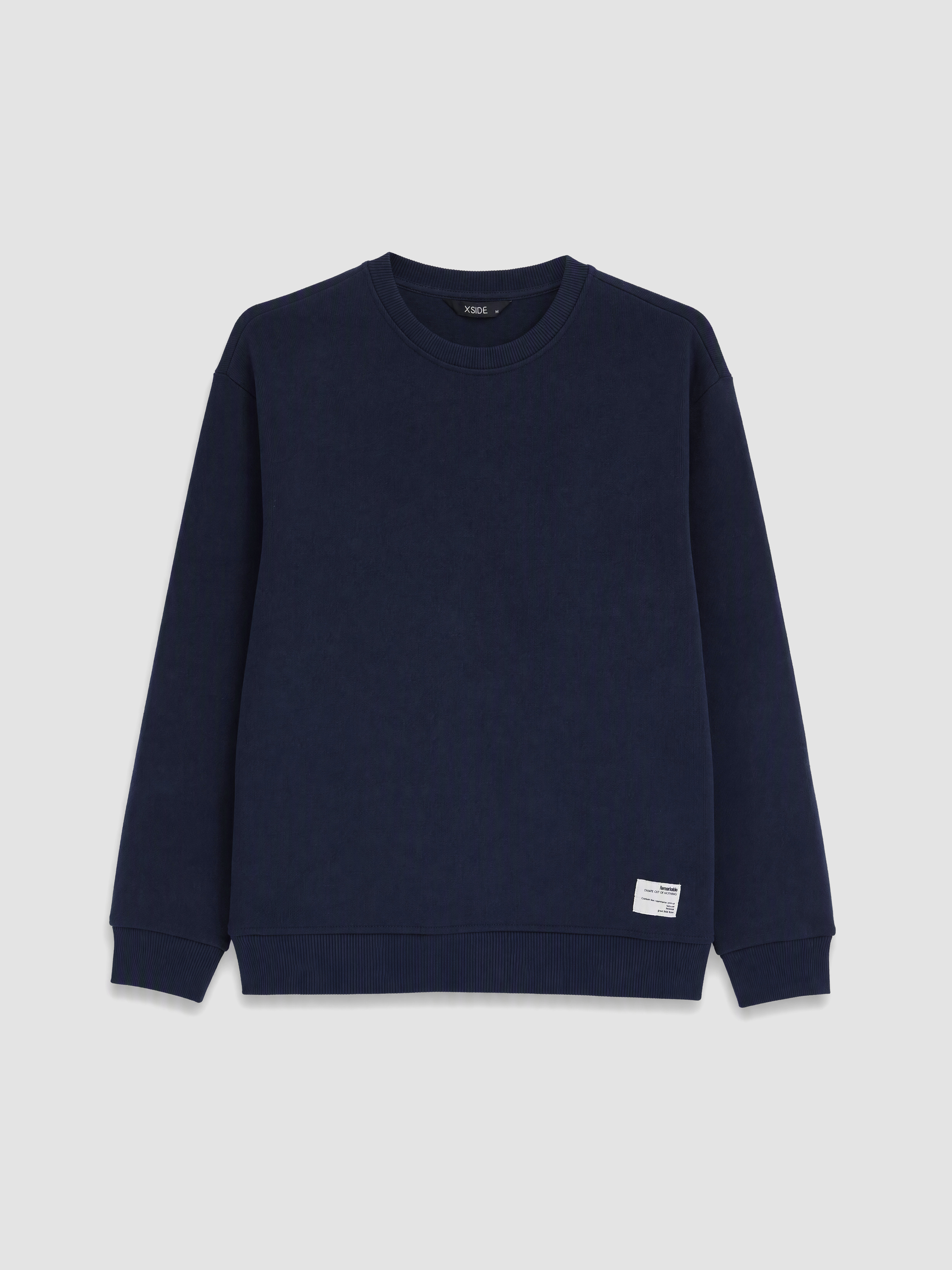 XSIDE Bisiklet Yaka Erkek Sweatshirt görsel 5