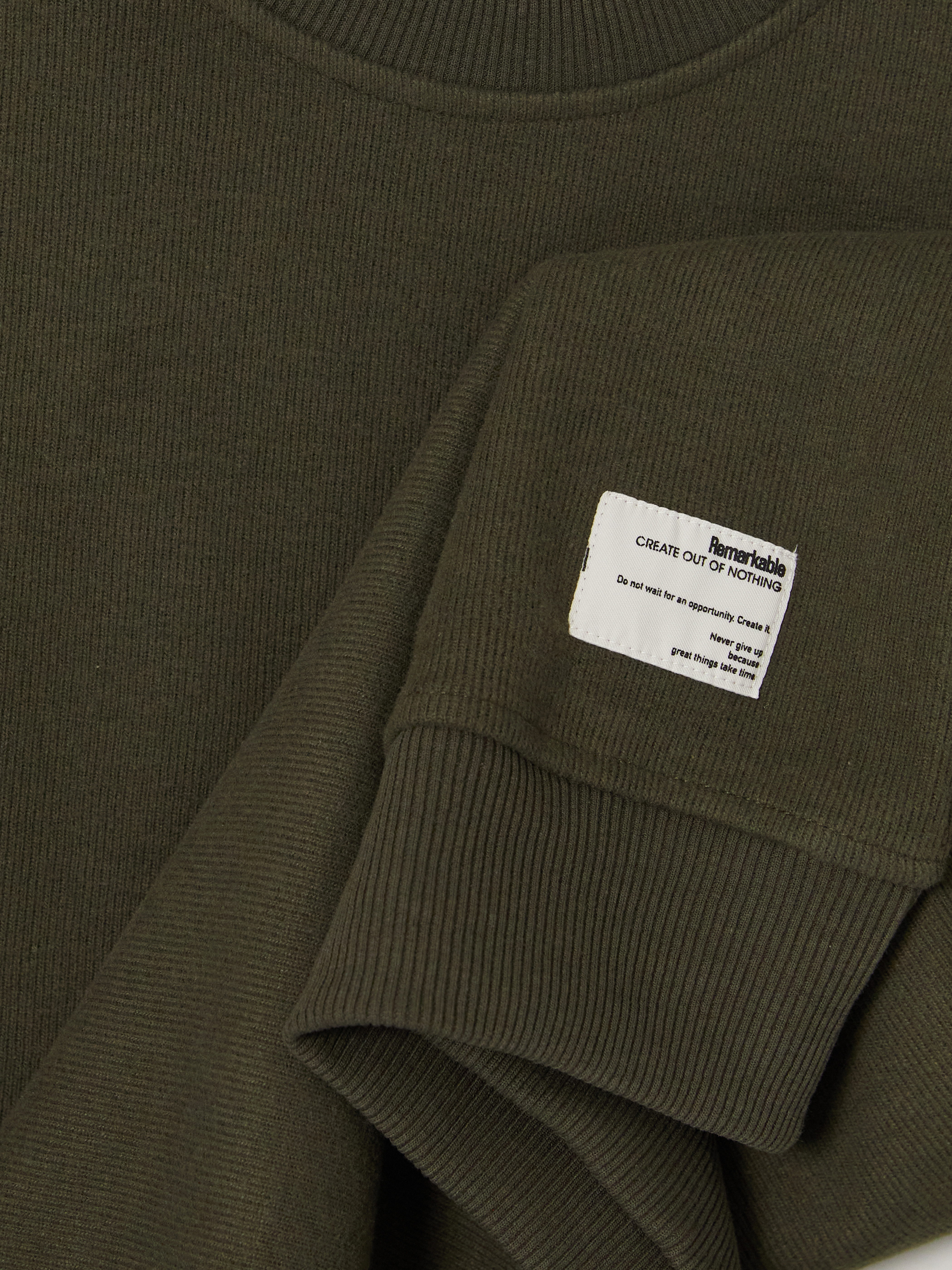 XSIDE Bisiklet Yaka Erkek Kalın Sweatshirt görsel 6