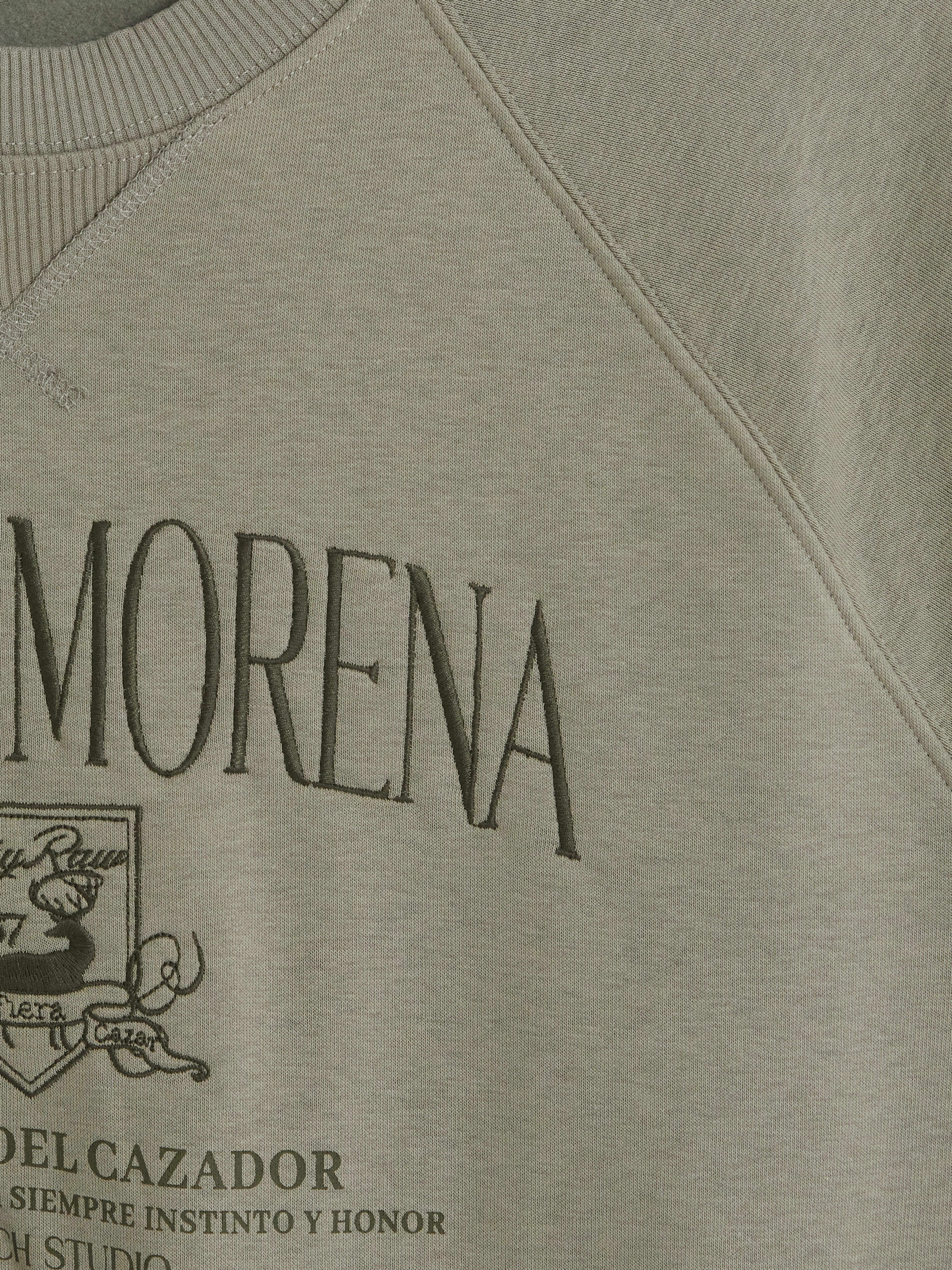 XSIDE Bisiklet Yaka Erkek Kalın Sweatshirt görsel 3