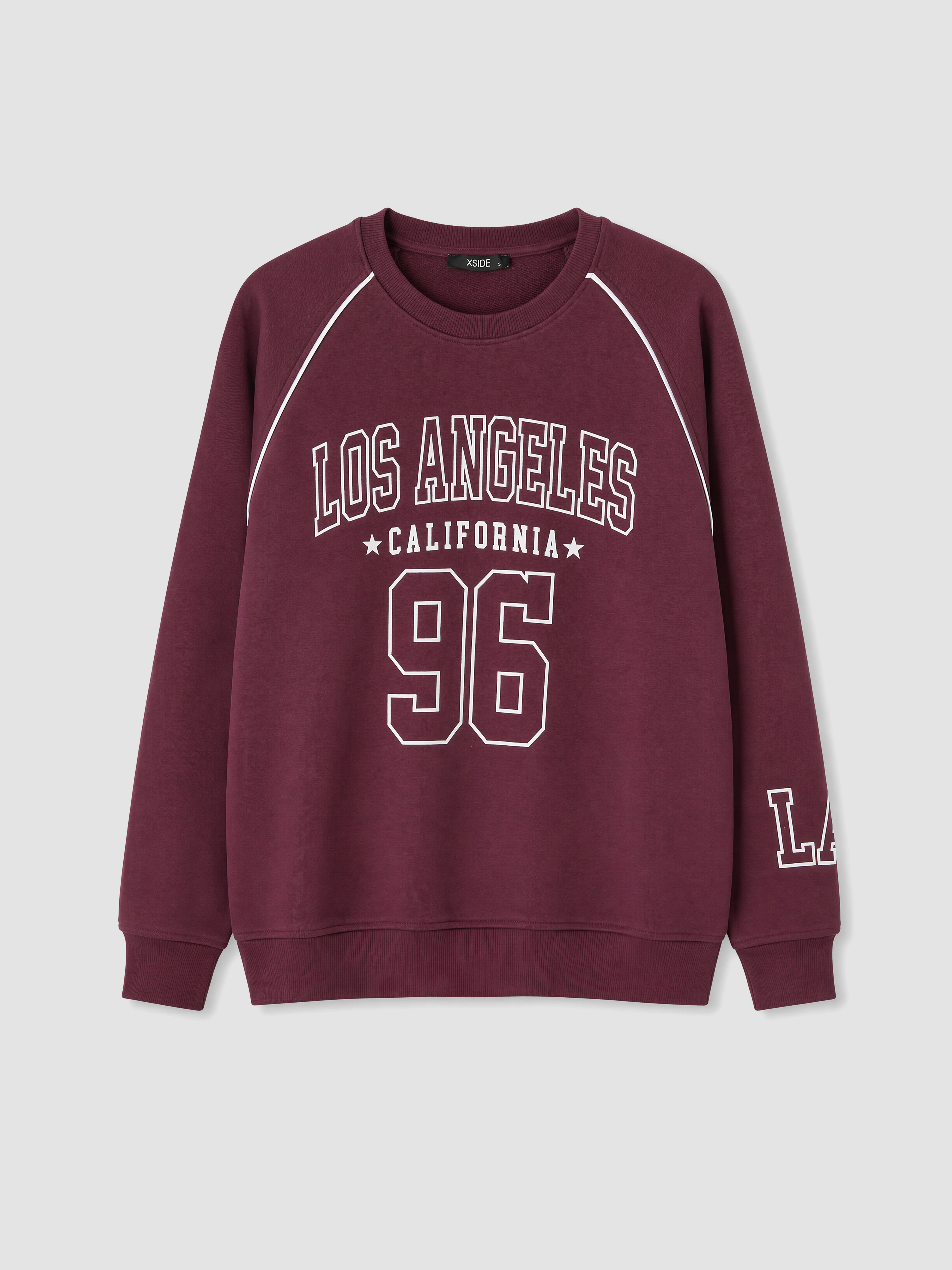 XSIDE Baskılı Oversize Kadın Sweatshirt görsel 5