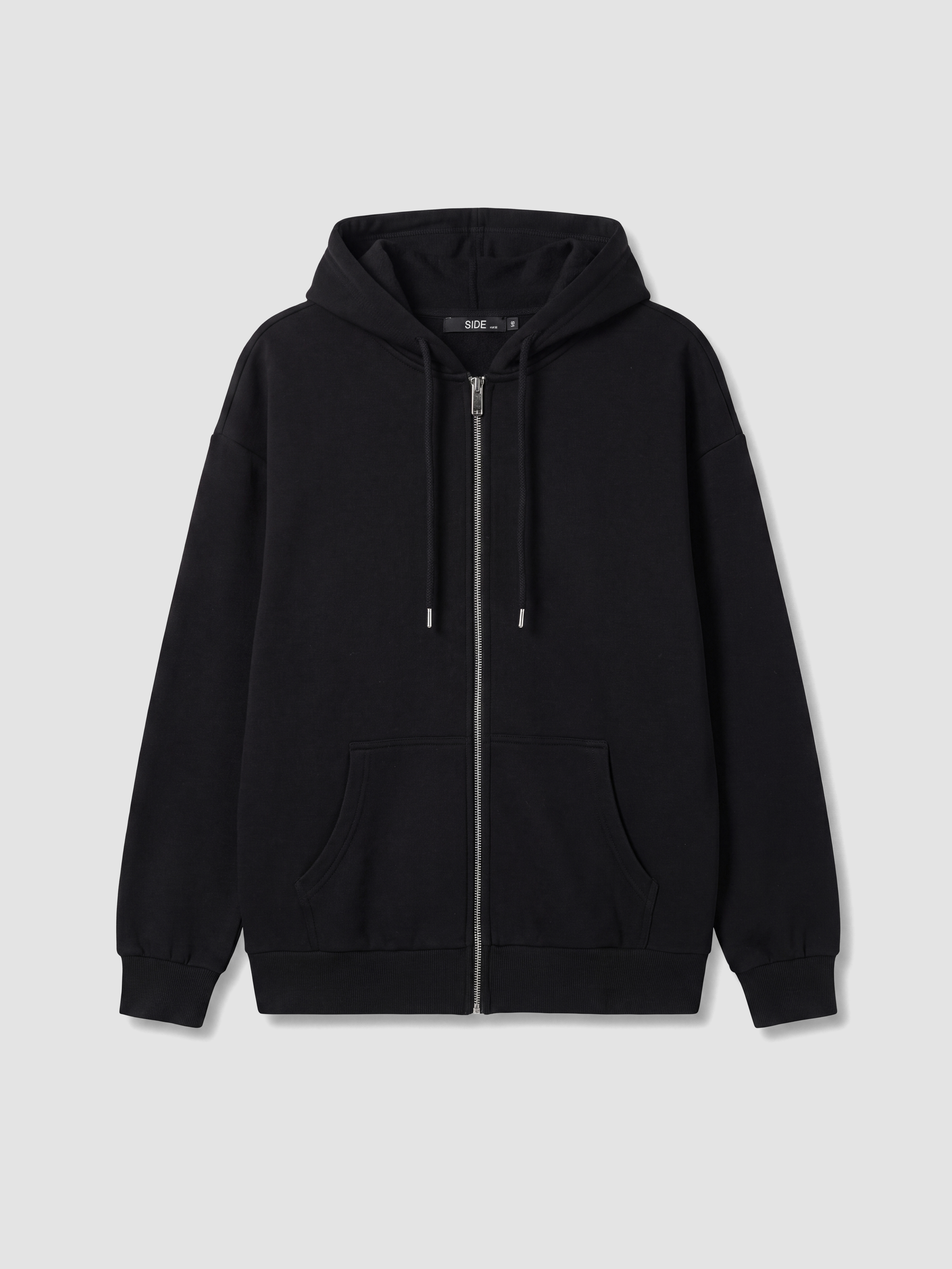 XSIDE Oversize Kadın Kalın Fermuarlı Sweatshirt görsel 5