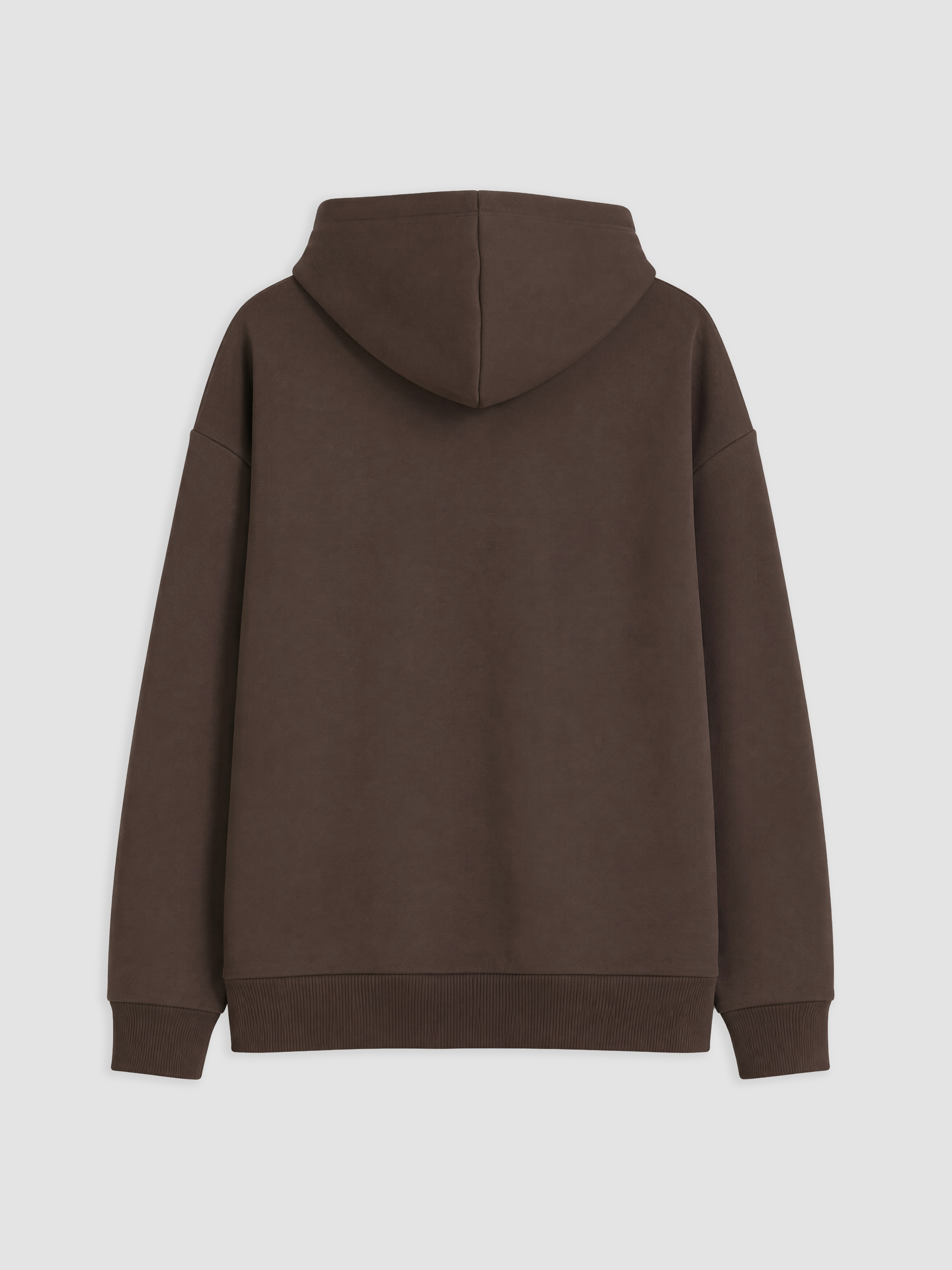 XSIDE Oversize Kadın Kalın Fermuarlı Sweatshirt görsel 6