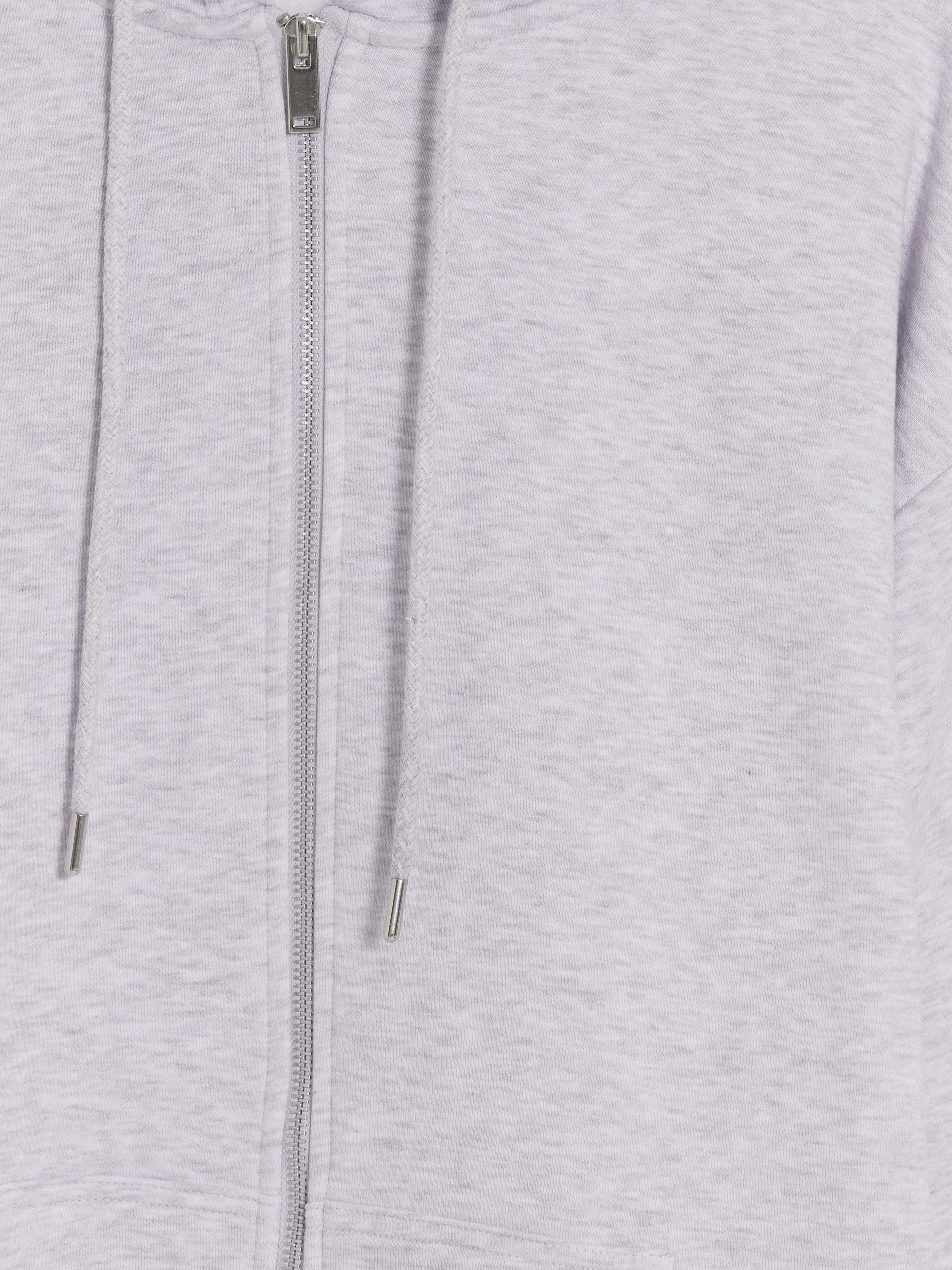 XSIDE Kapüşonlu Oversize Kadın Fermuarlı Sweatshirt görsel 7