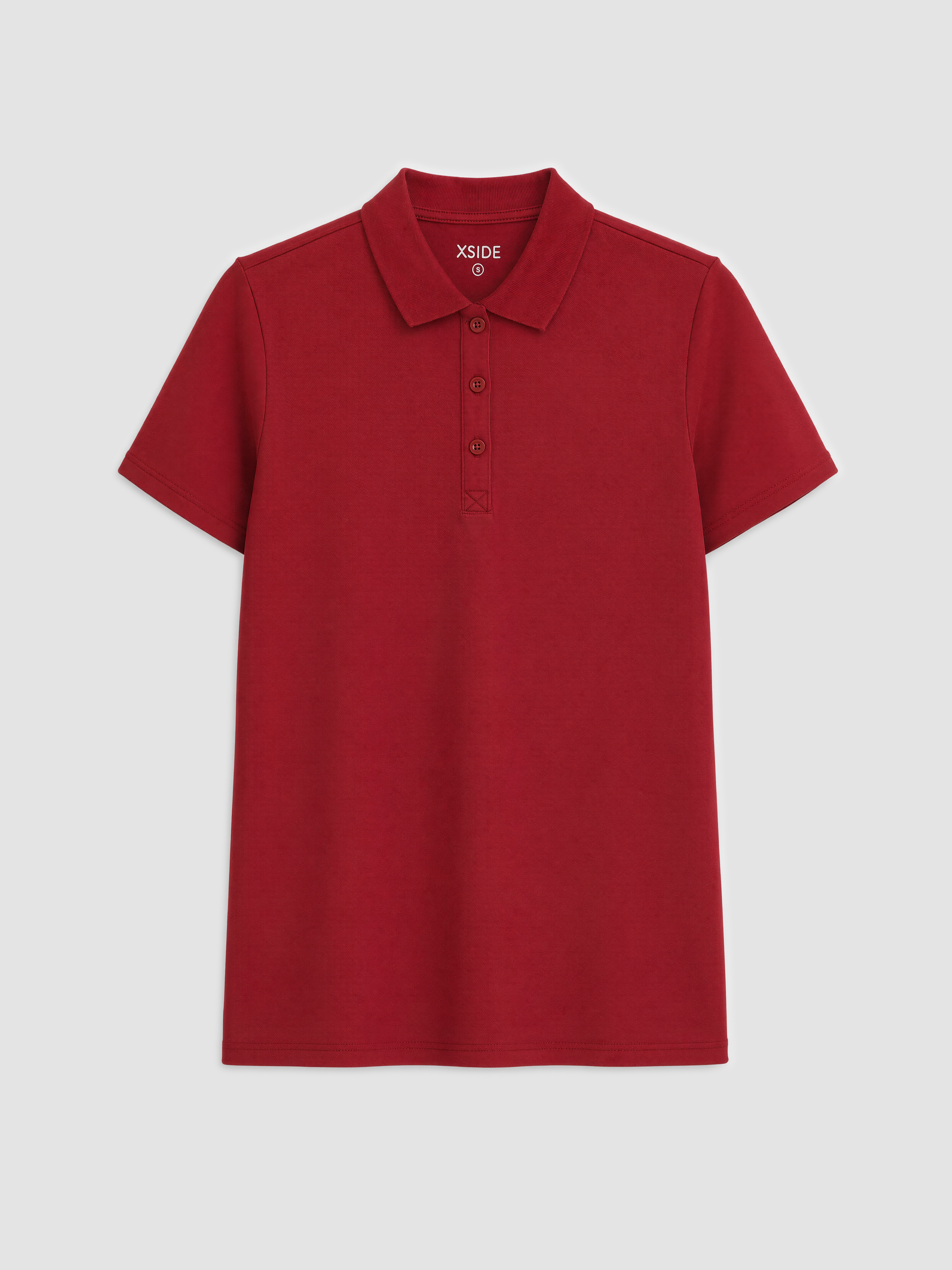 XSIDE Polo Yaka Pike Kadın Tişört görsel 5